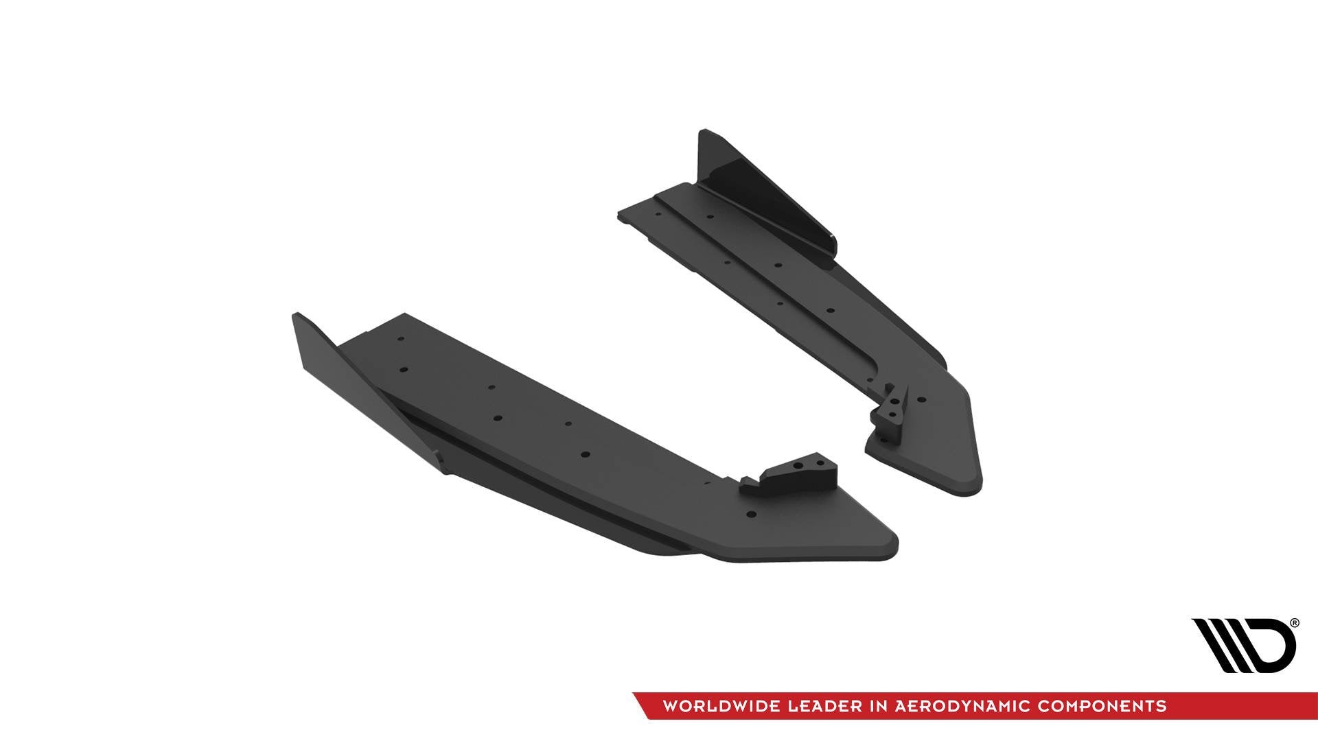 Street Pro Heck Ansatz Flaps Diffusor V1 + Flaps für Ford Mustang GT Mk6 Facelift