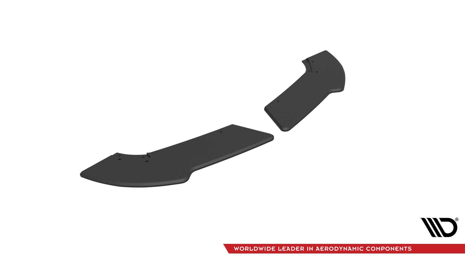 Street Pro Heck Ansatz Flaps Diffusor für Mercedes-Benz A 45 AMG W176 Facelift
