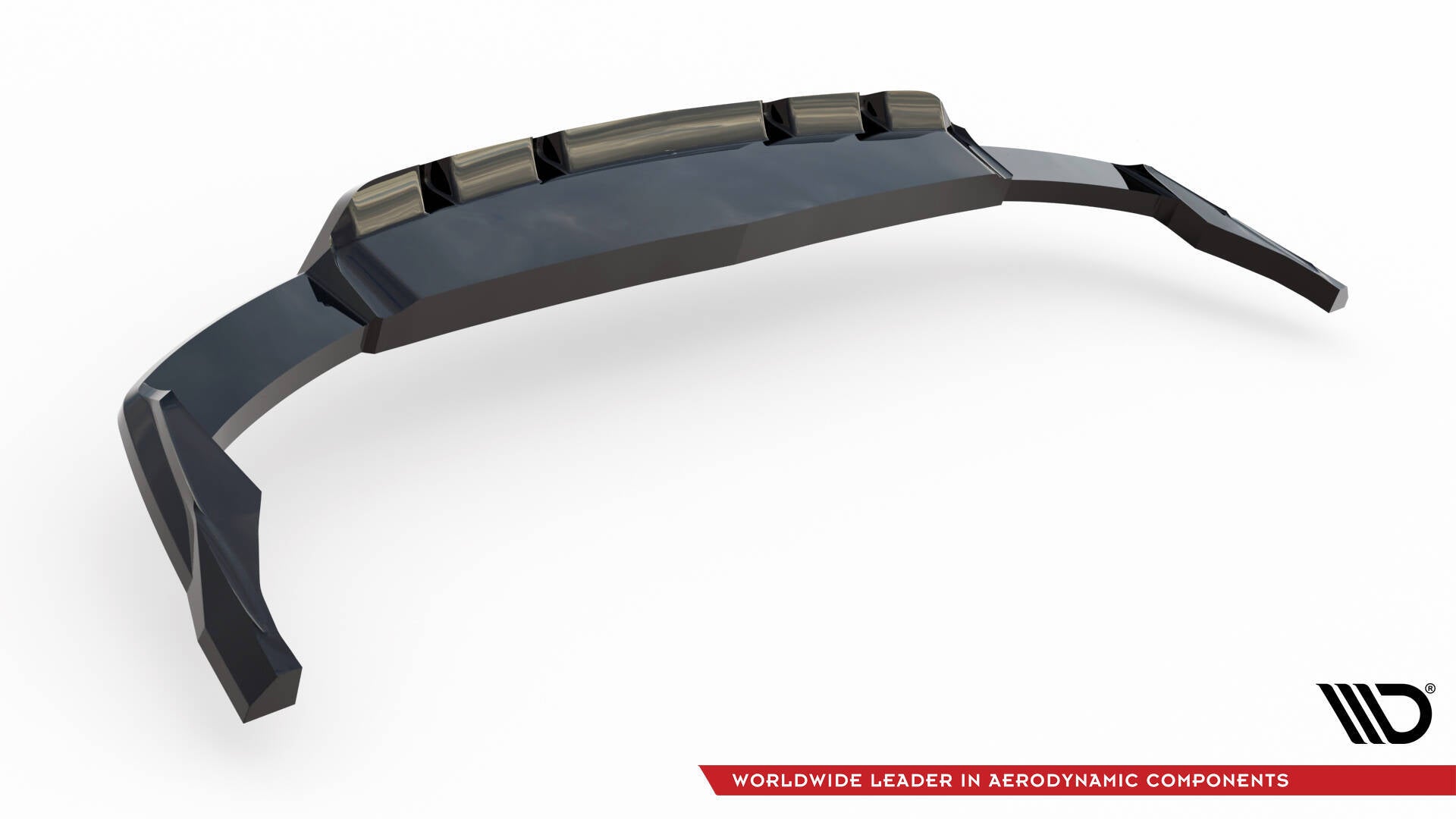 Mittlerer Cup Diffusor V2 DTM Look Heck Ansatz für Audi SQ8 / Q8 S-Line Mk1 Facelift