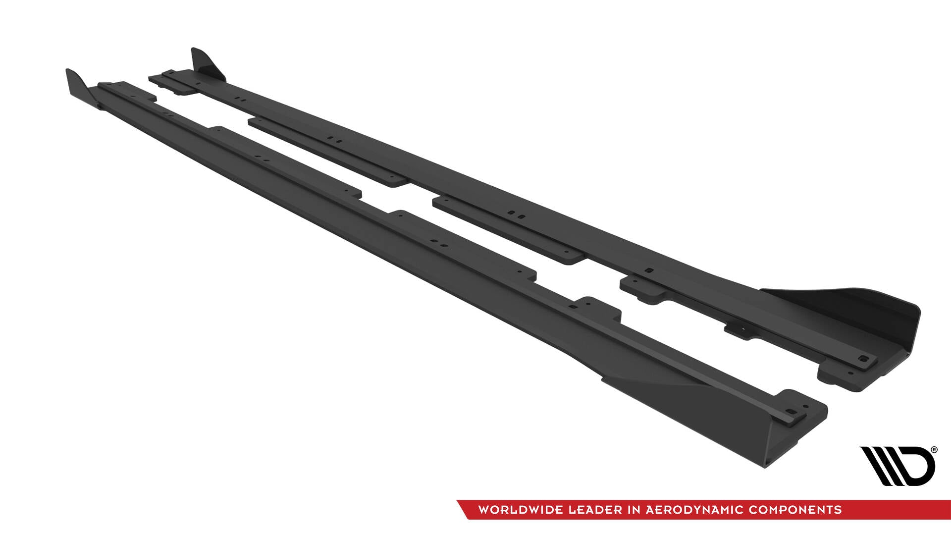 Street Pro Seitenschweller Ansatz für + Flaps Ford Fiesta ST / ST-Line Mk8