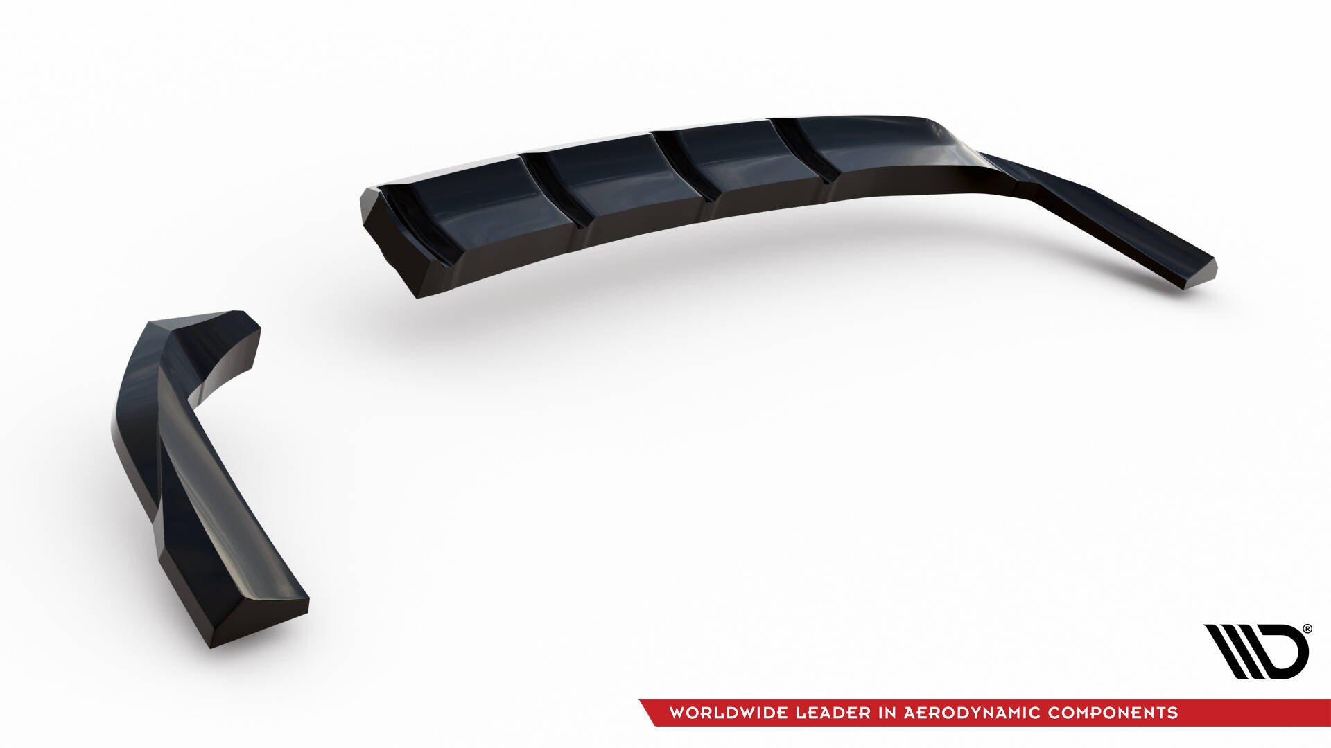 Mittlerer Cup Diffusor DTM Look Heck Ansatz für Hyundai Tucson N-Line Mk4