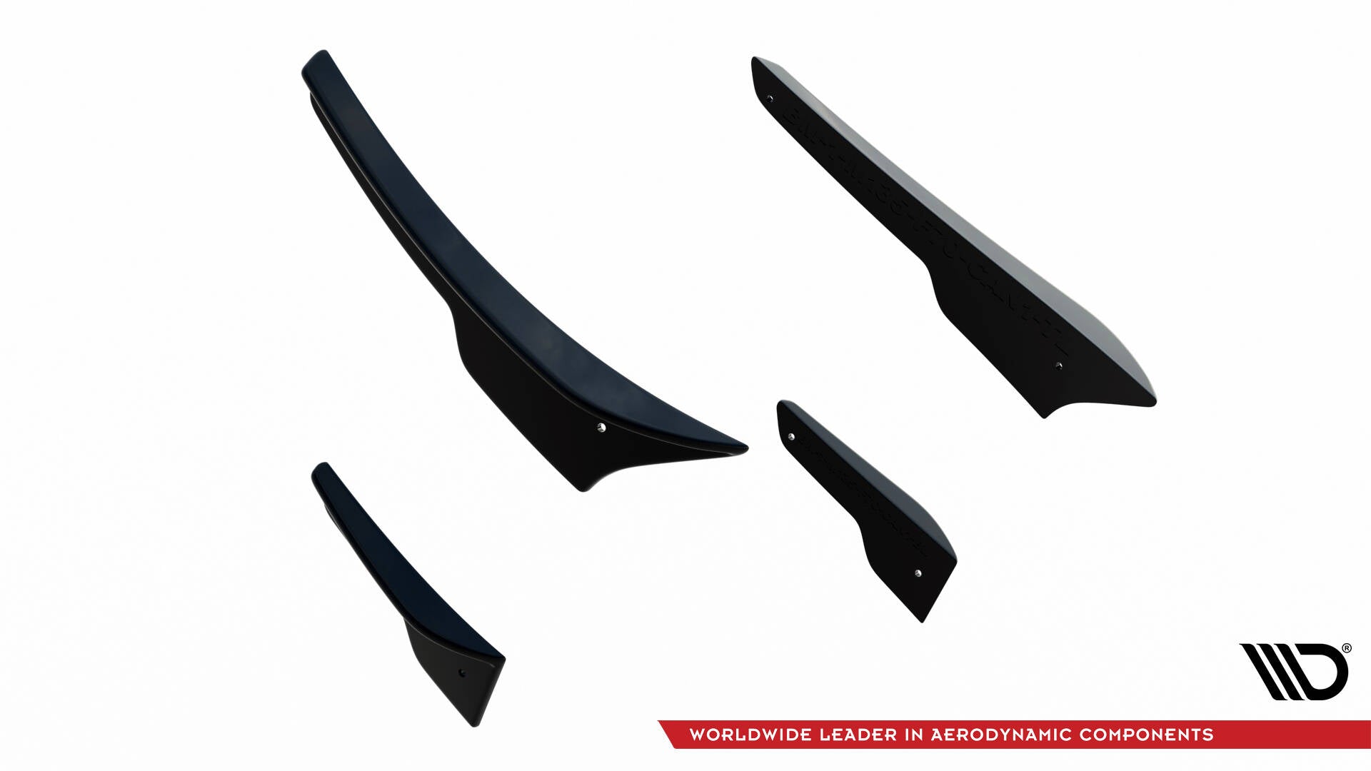 Stoßstangen Flaps Wings vorne Canards für BMW 1er M-Paket F70