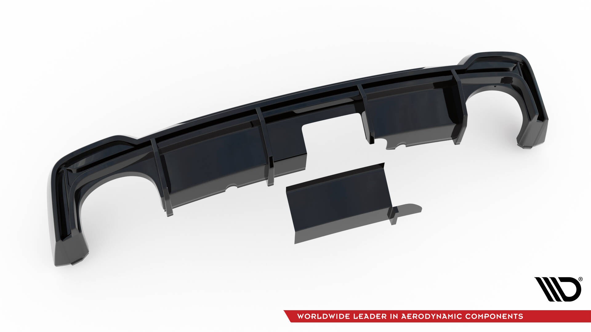 Diffusor Heck Ansatz für Audi RS7 C8 (mit AHK)