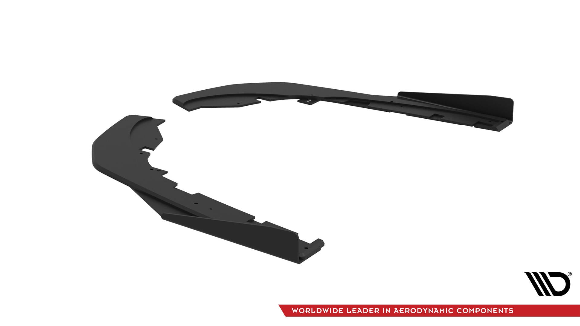 Street Pro Heck Ansatz Flaps Diffusor +Flaps für Kia Stinger GT / GT-Line Mk1