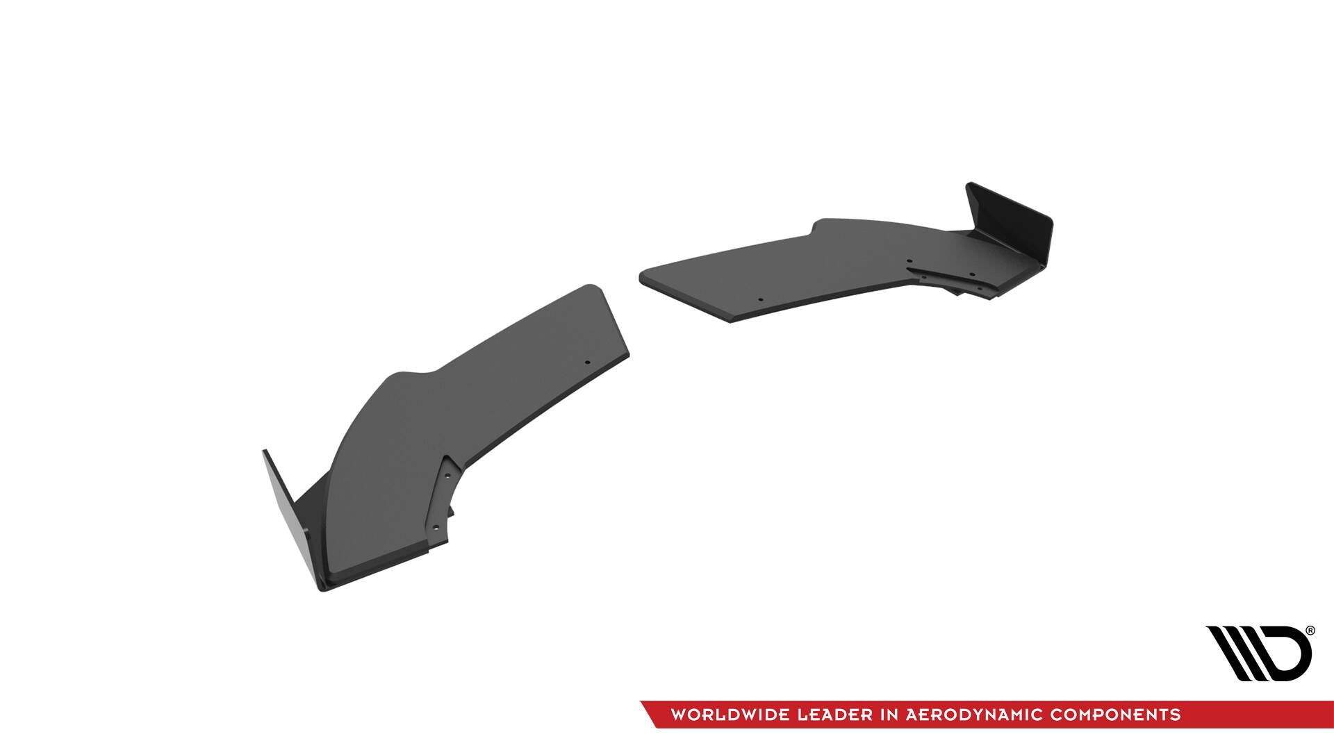 Street Pro Heck Ansatz Flaps Diffusor + Flaps für Mercedes-Benz A 45 AMG W176 Facelift
