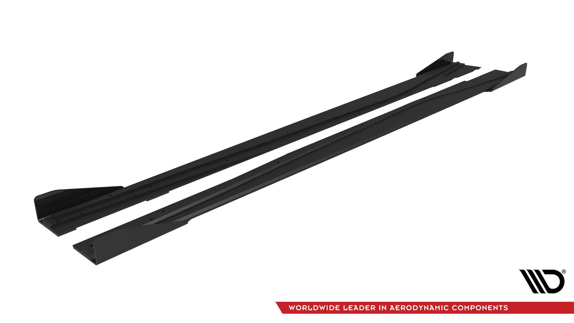 Street Pro Seitenschweller Ansatz für + Flaps Mercedes-Benz A AMG-Line W176 Facelift