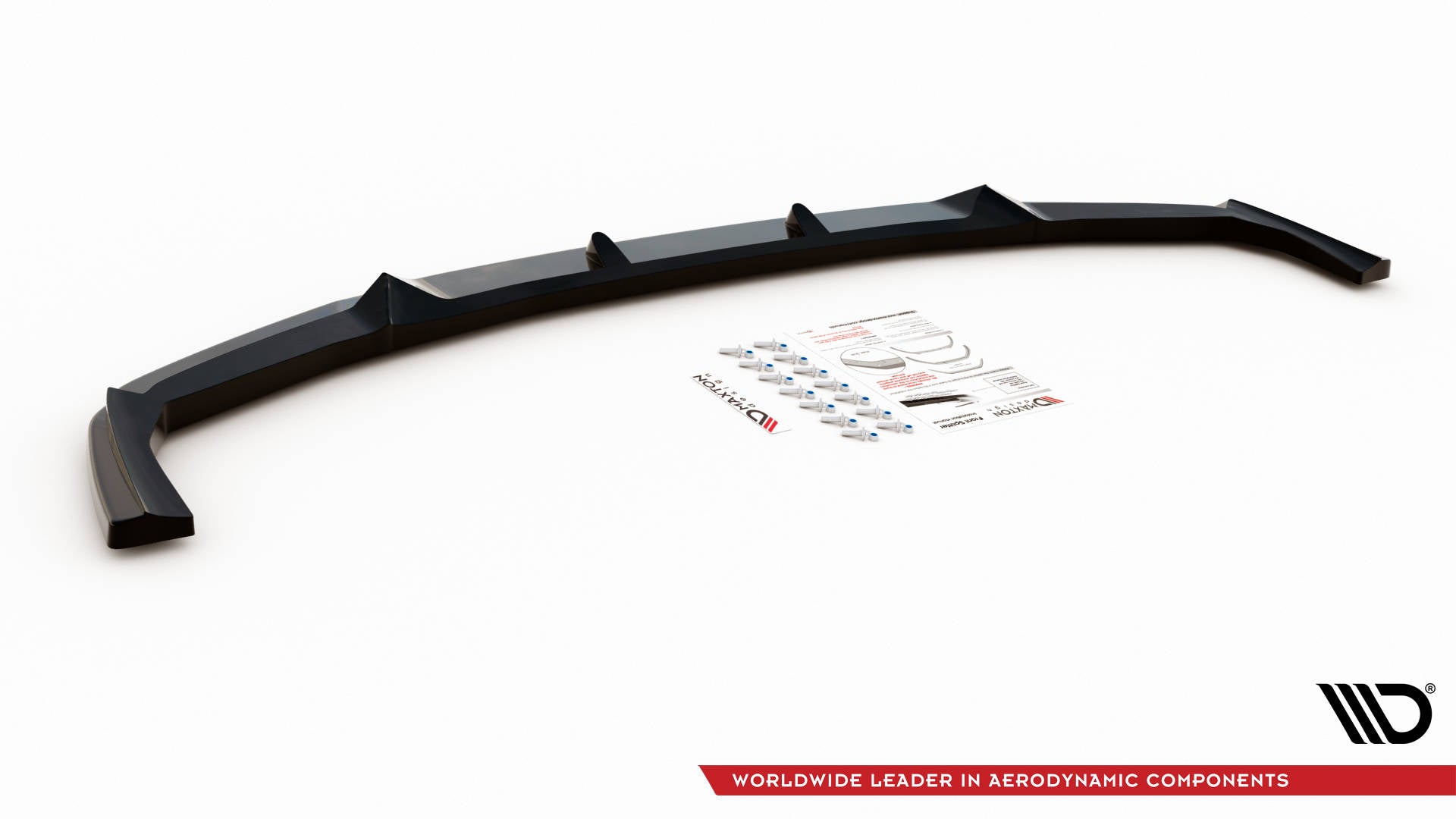 Frontlippe V2 für BMW X5M F95 schwarz matt