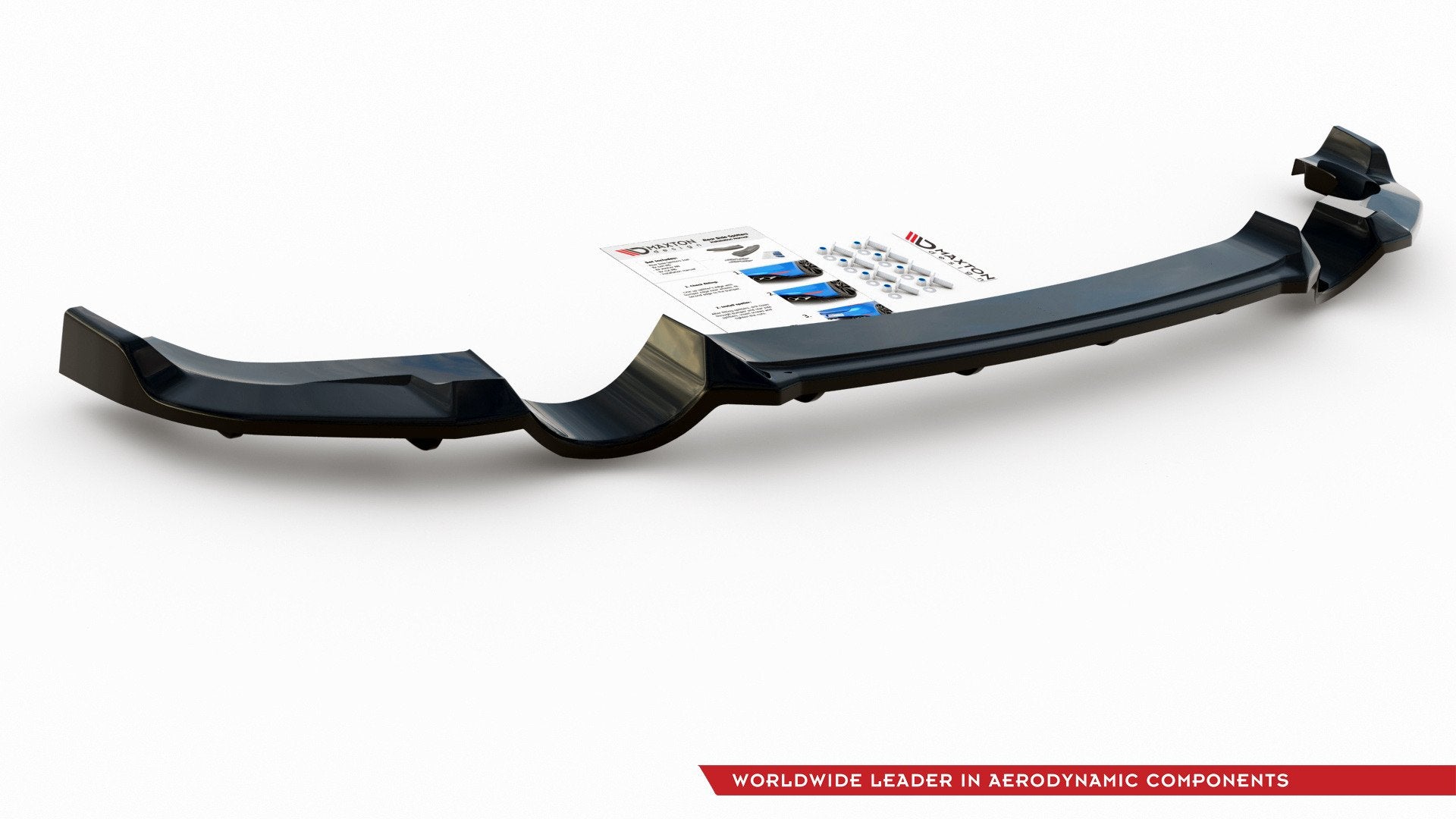 Mittlerer Cup Diffusor DTM Look Heck Ansatz für Hyundai I30 N Mk3 Hatchback