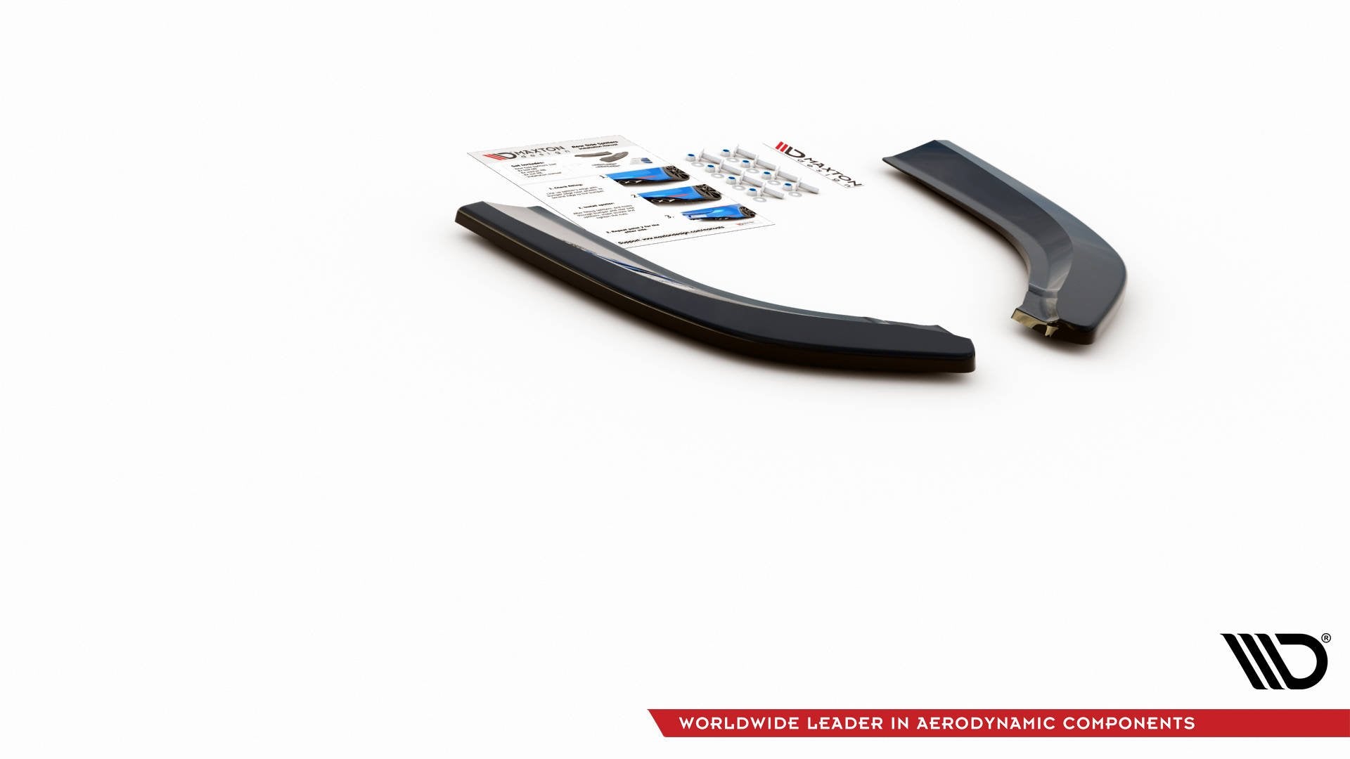 Heck Ansatz Flaps Diffusor für Ford S-Max Vignale Mk2 Facelift