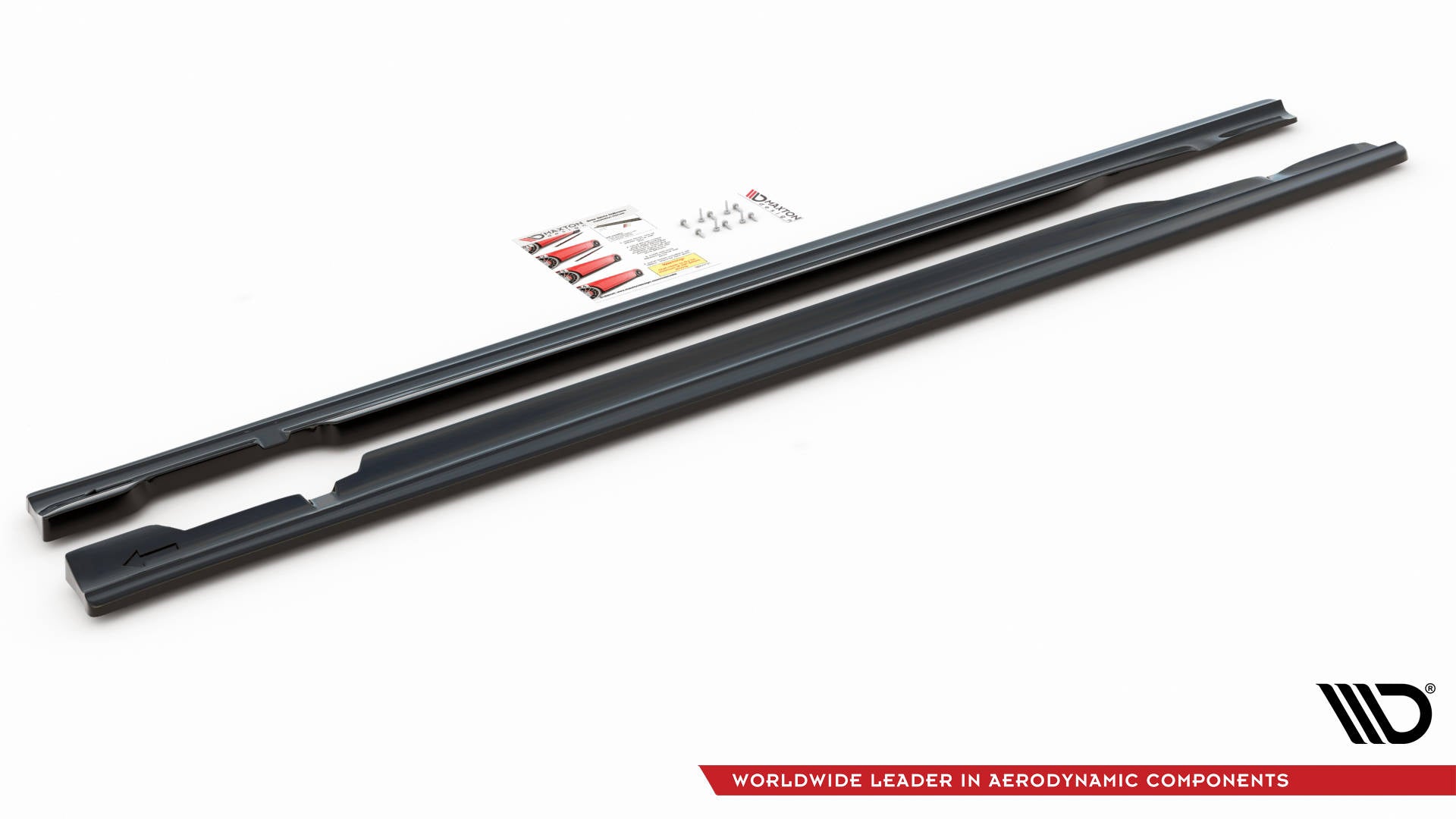 Seitenschweller Ansatz für MERCEDES- BENZ C43 AMG W205 Carbon Look