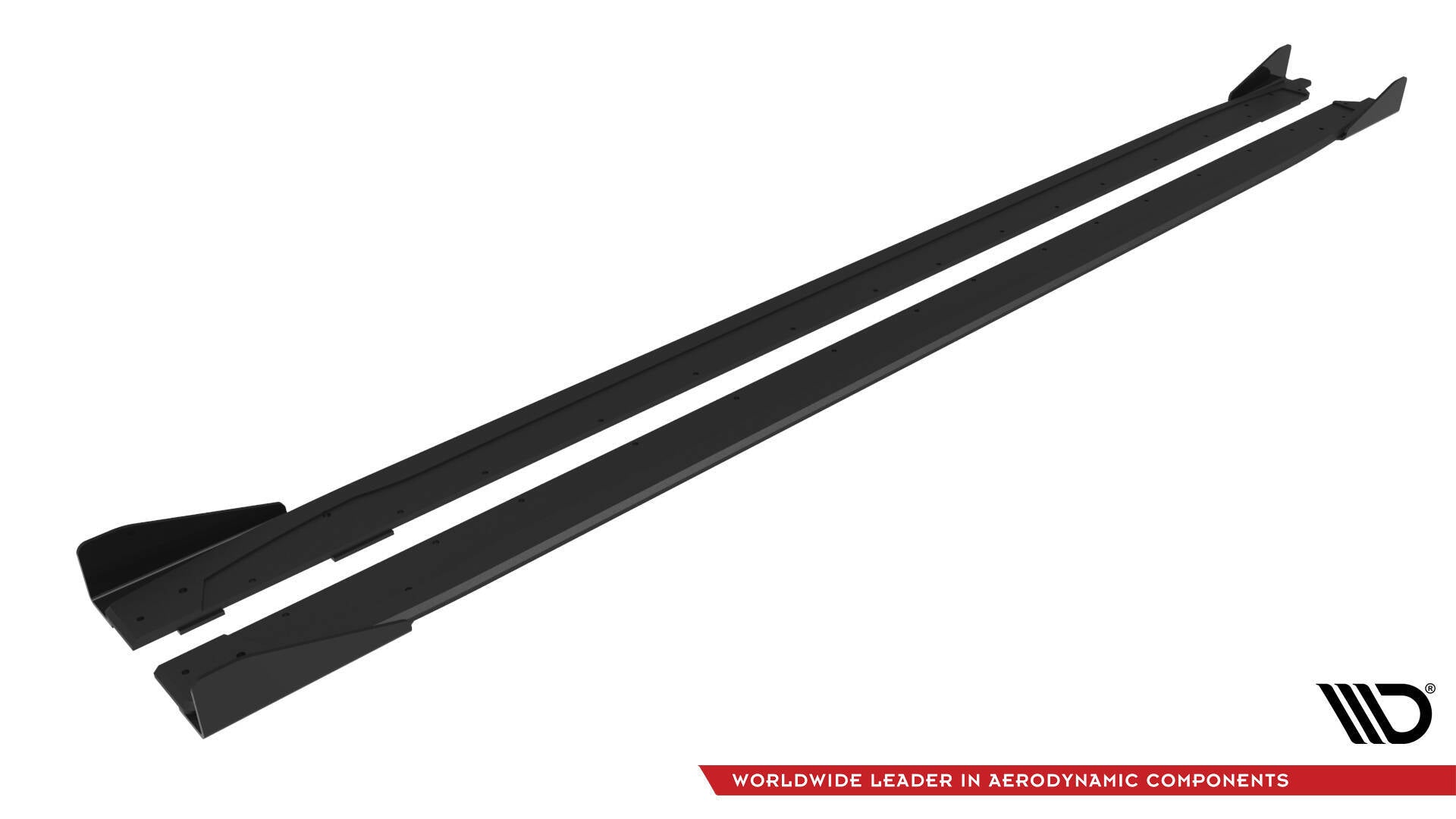 Street Pro Seitenschweller Ansatz + Flaps für Audi A3 S-Line Limousine / S3 Limousine 8Y Facelift