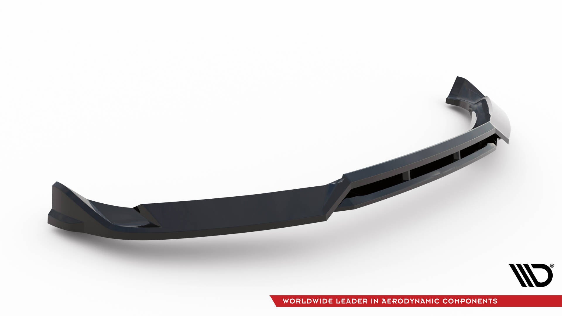 Maxton Front Ansatz V.1 für BMW XM G09 schwarz Hochglanz