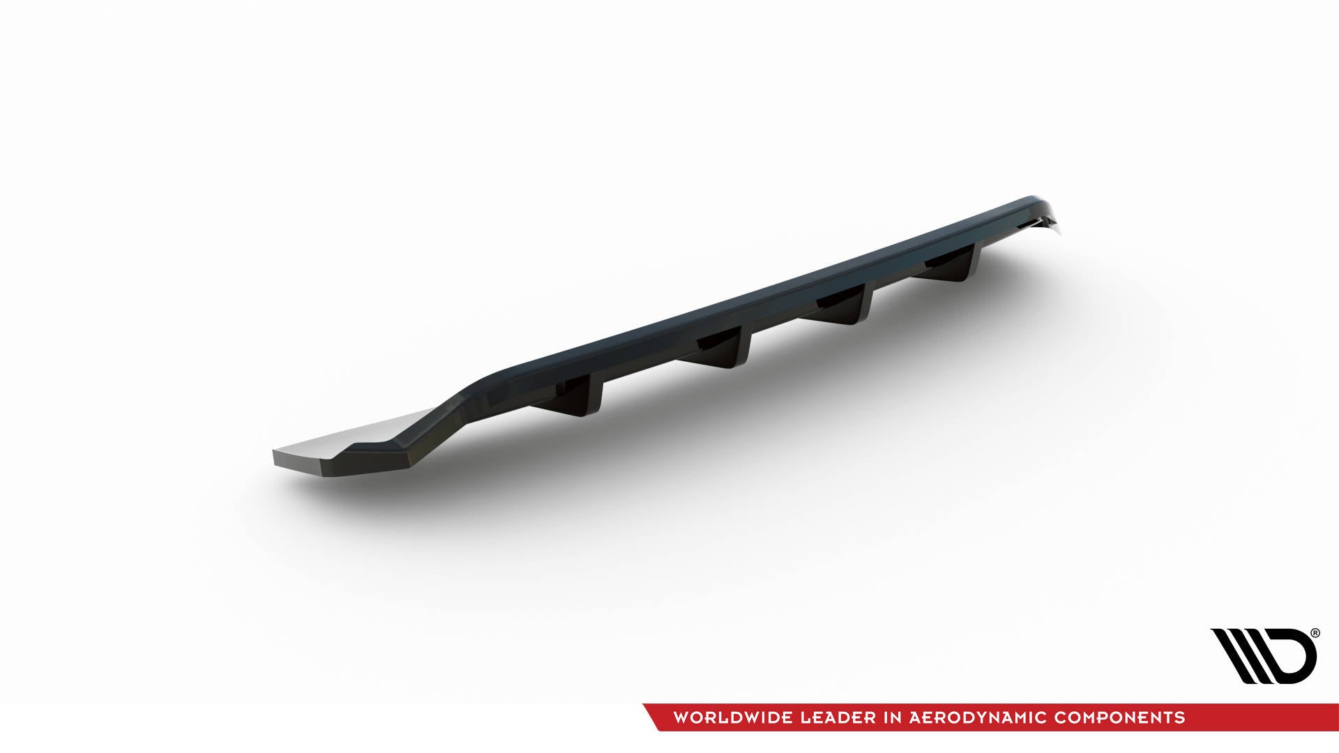 Mittlerer Cup Diffusor DTM Look Heck Ansatz für Audi A4 Competition B9