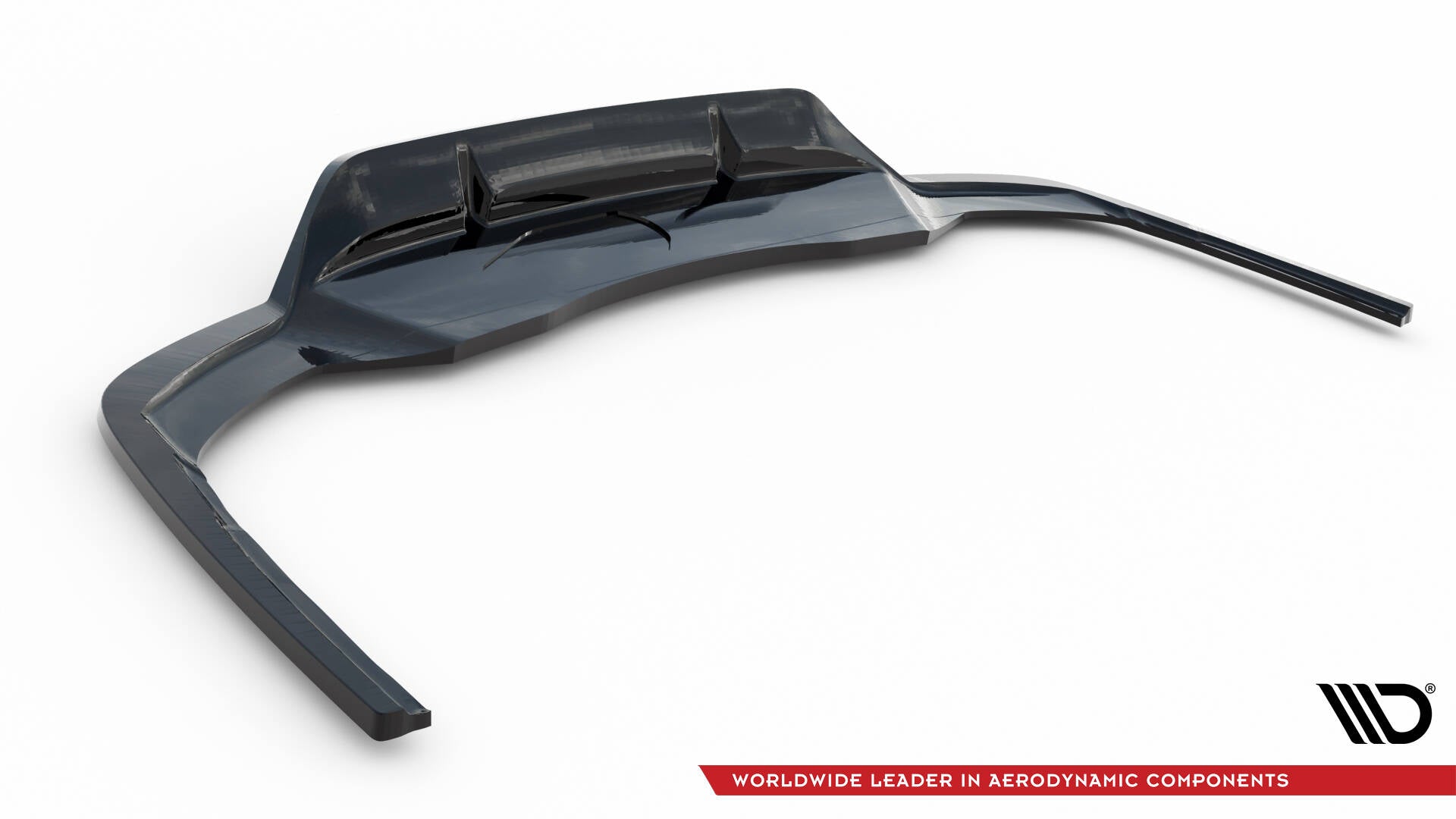 Mittlerer Cup Diffusor V2 DTM Look Heck Ansatz für Audi A4 S-Line B9 Facelift
