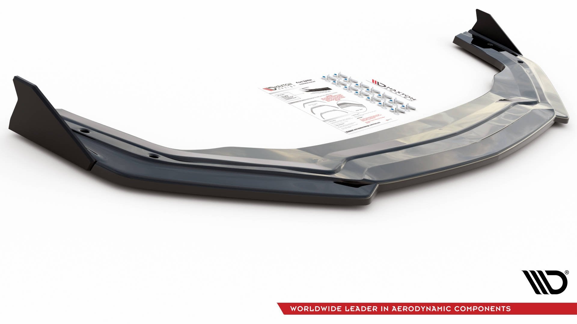 Frontlippe V2 + Flaps für Ford Mustang GT Mk6 Facelift