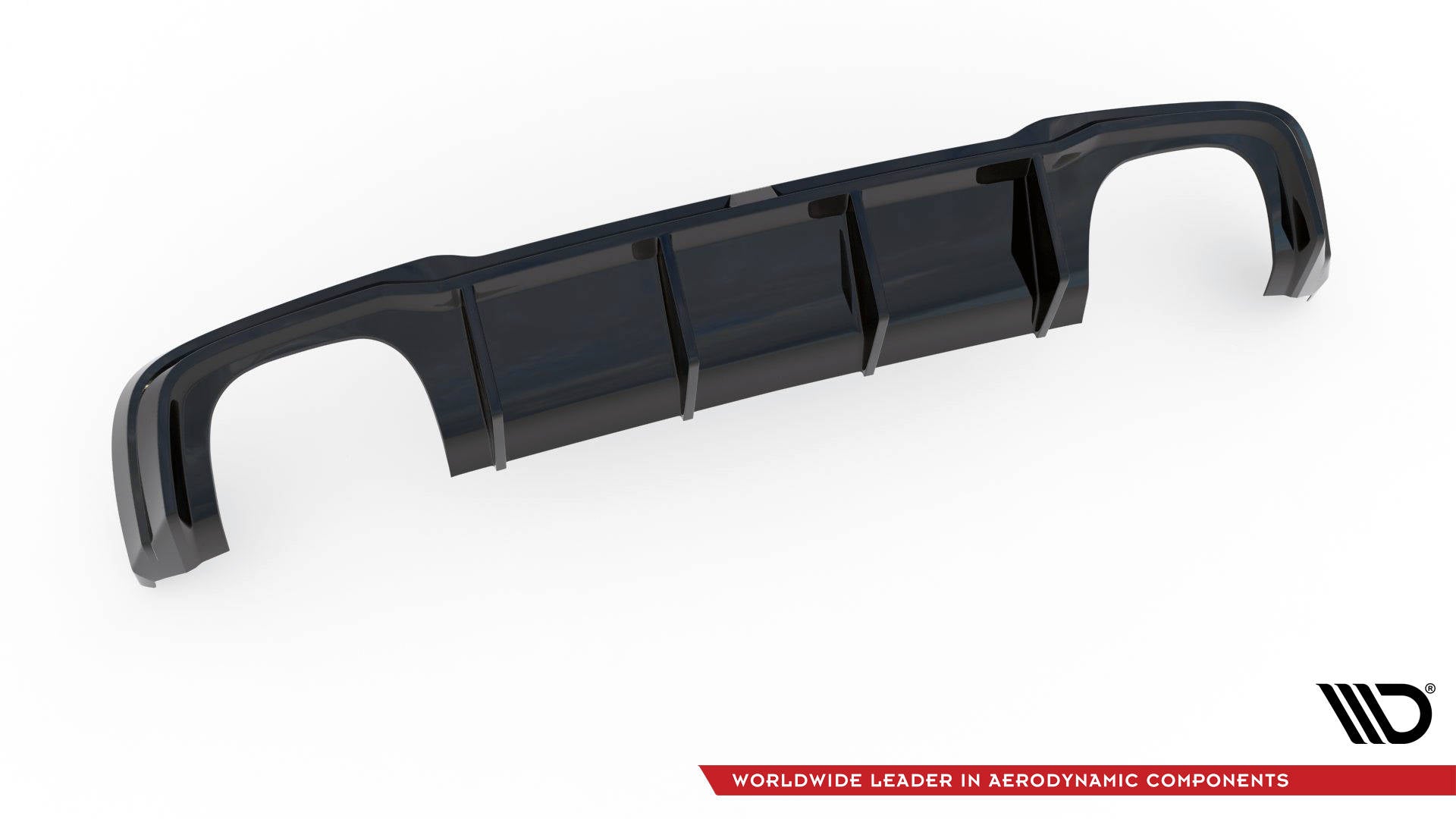 Diffusor V2 Heck Ansatz für Audi RS3 Sportback 8V Facelift