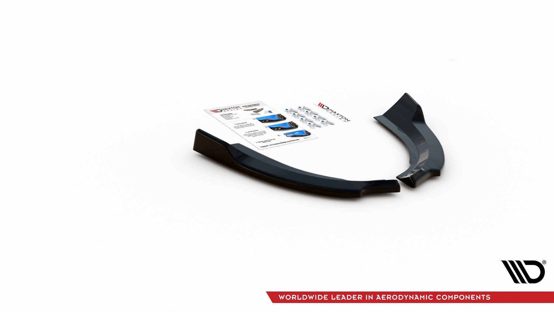 Heck Ansatz Flaps Diffusor für Ford Escape Mk3