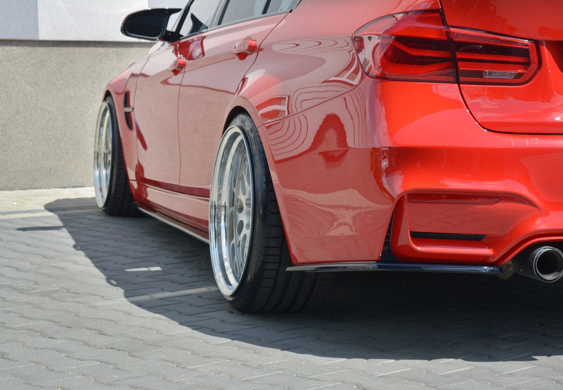 Flaps Heckansatz Diffusor für BMW M3 F80