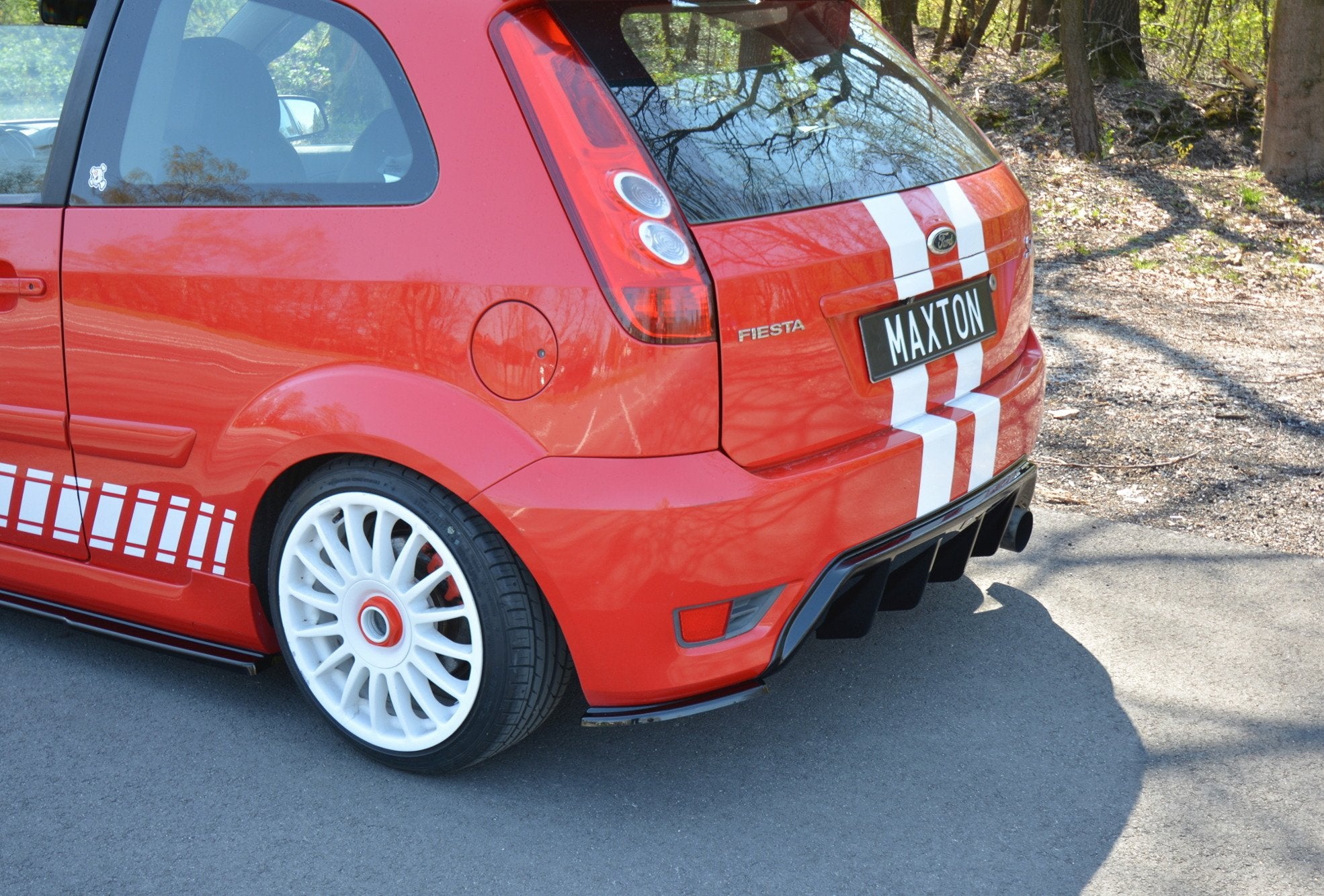 Diffusor Heck Ansatz für Ford Fiesta ST Mk6