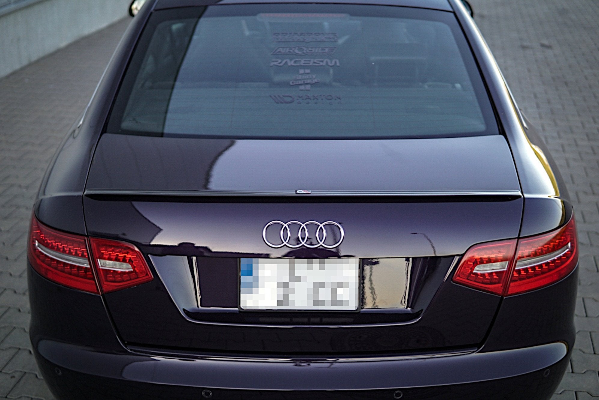 Spoiler CAP für Audi A6 S-Line C6 FL Limousine