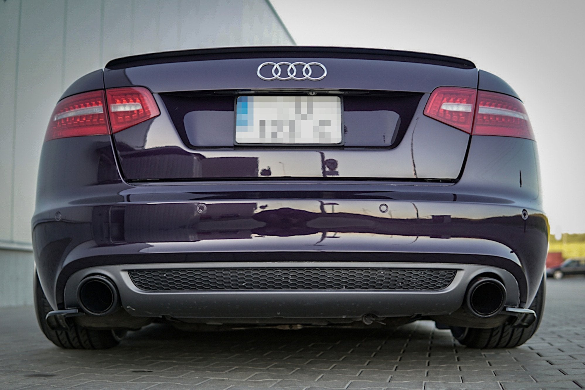 Flaps Heckansatz Flaps Heckansatz für Audi A6 S-Line C6 / C6 FL Limousine / Avant