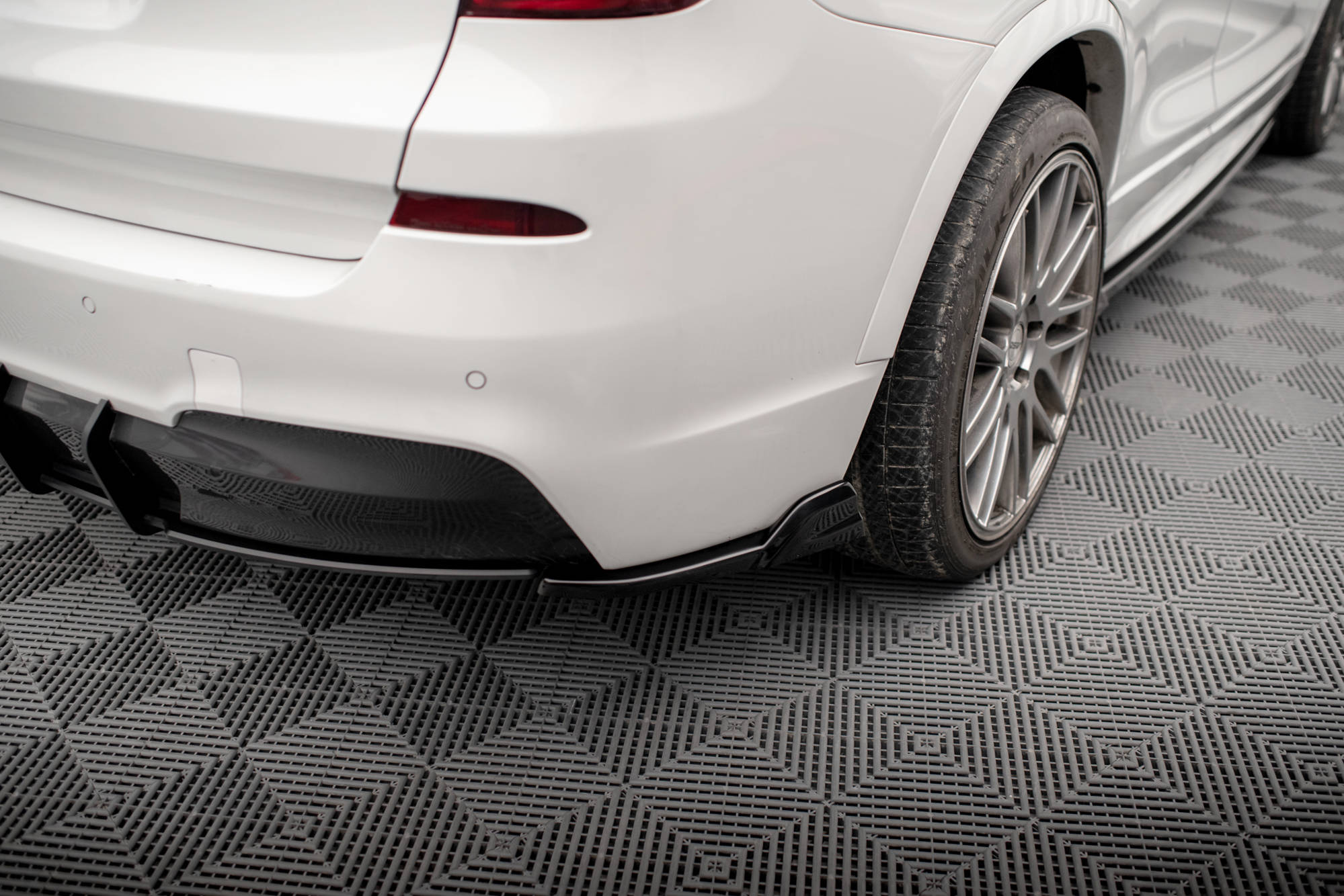Flaps Heckansatz Diffusor für BMW X3 M-Paket F25