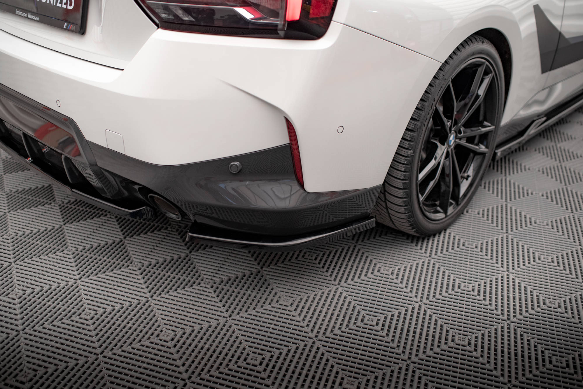 Flaps Heckansatz V2 Diffusor für BMW 2 Coupe M - Paket G42