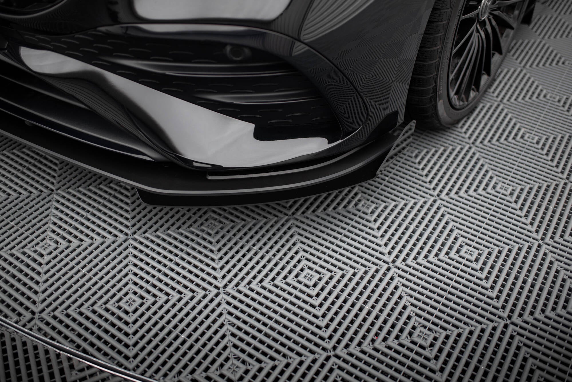Street Pro Frontlippe für +Flaps für + Flaps Mercedes-AMG A35 W177 Facelift