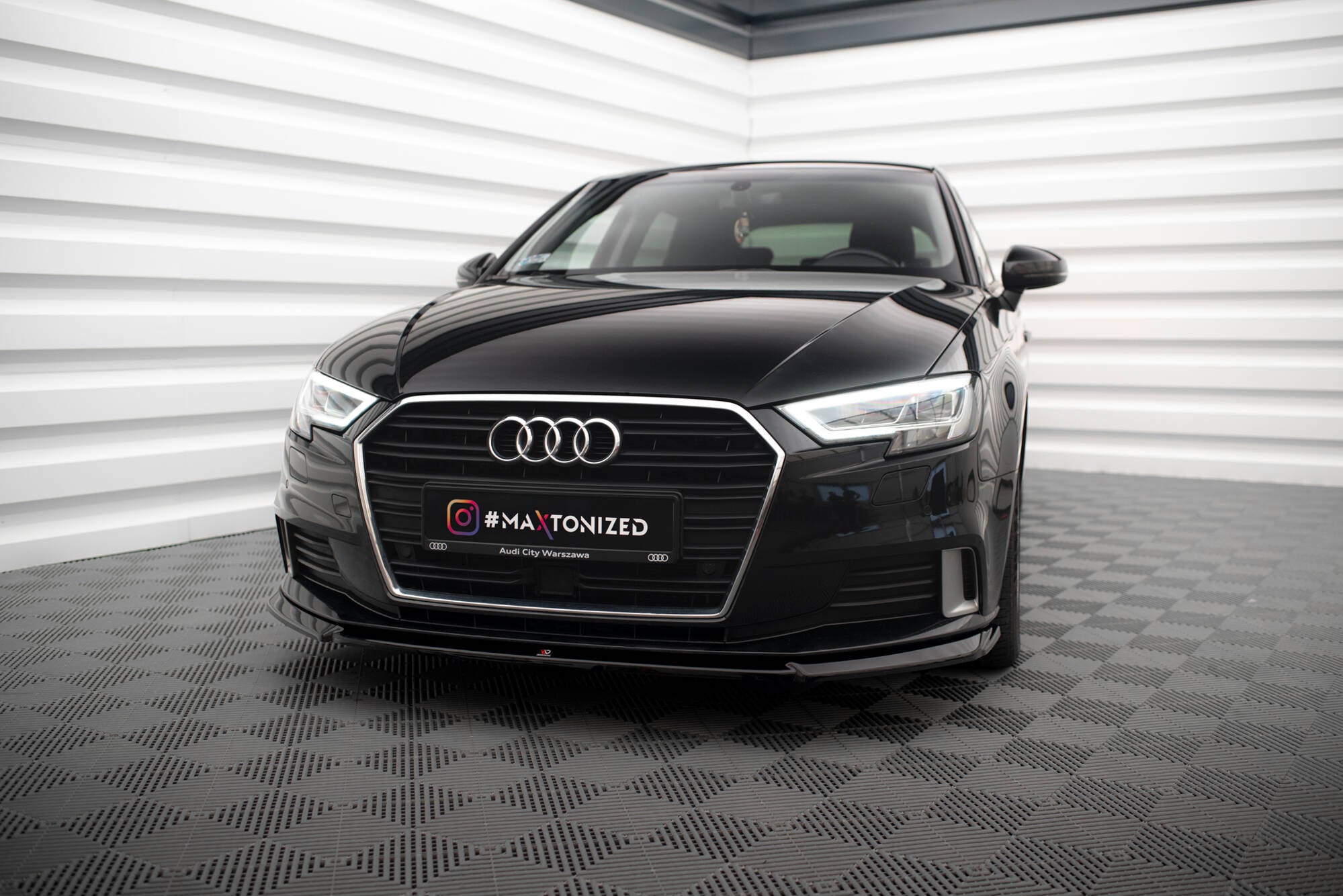 Frontlippe V2 für Audi A3 Sportback 8V Facelift