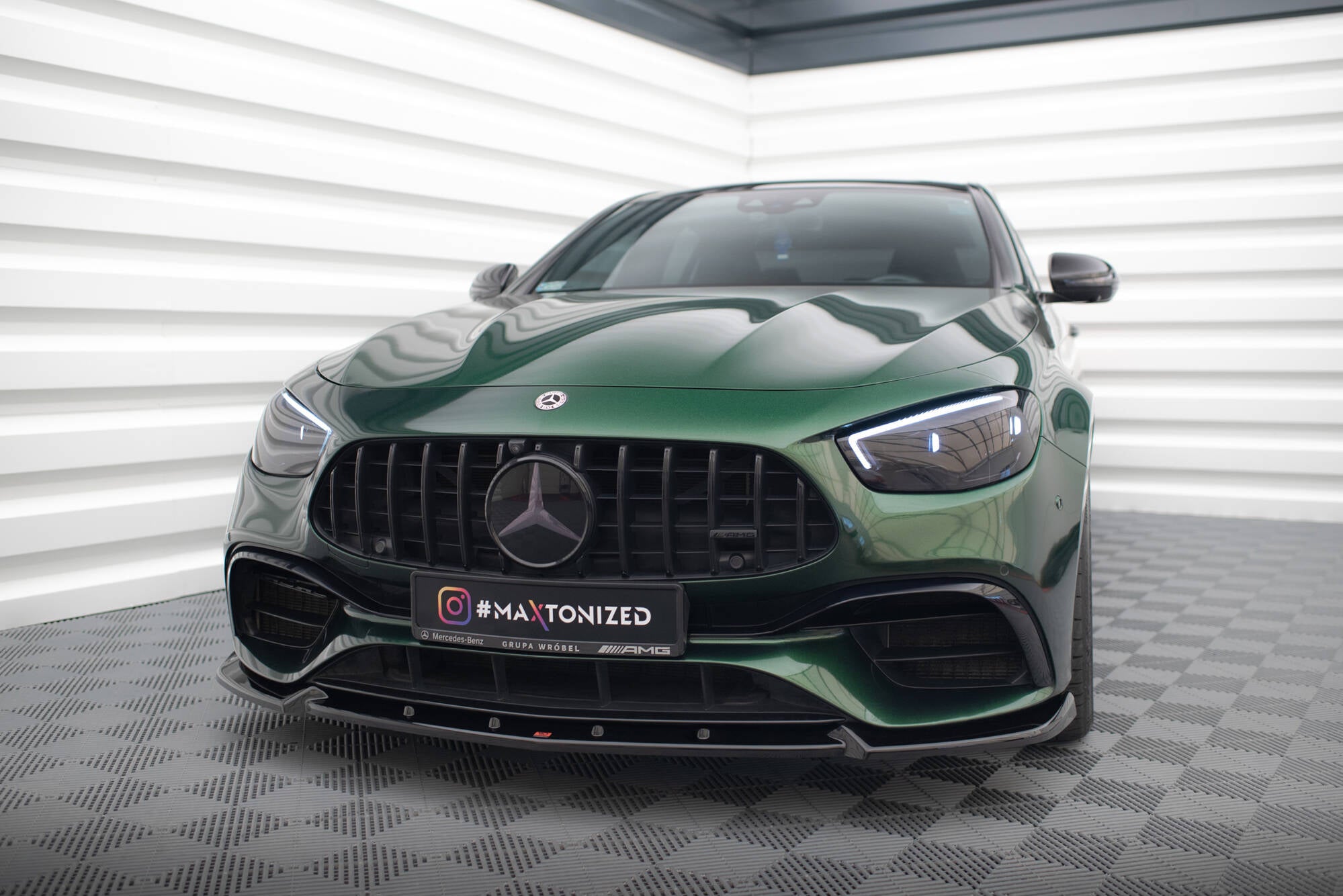 Frontlippe V2 für Mercedes-AMG E63 W213 Facelift