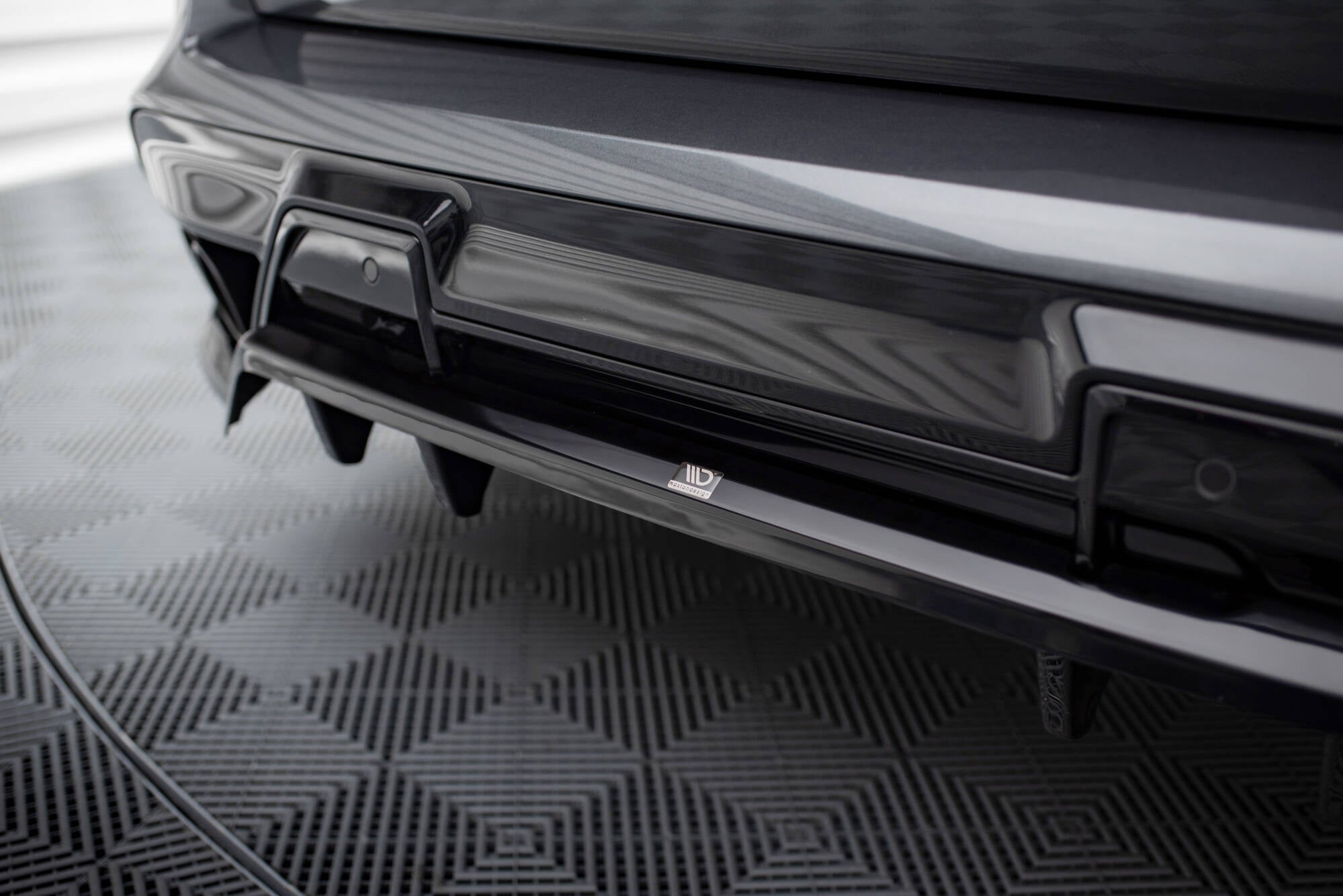 Mittlerer Cup Diffusor DTM Look Heck Ansatz für BMW X5 M F95 Facelift