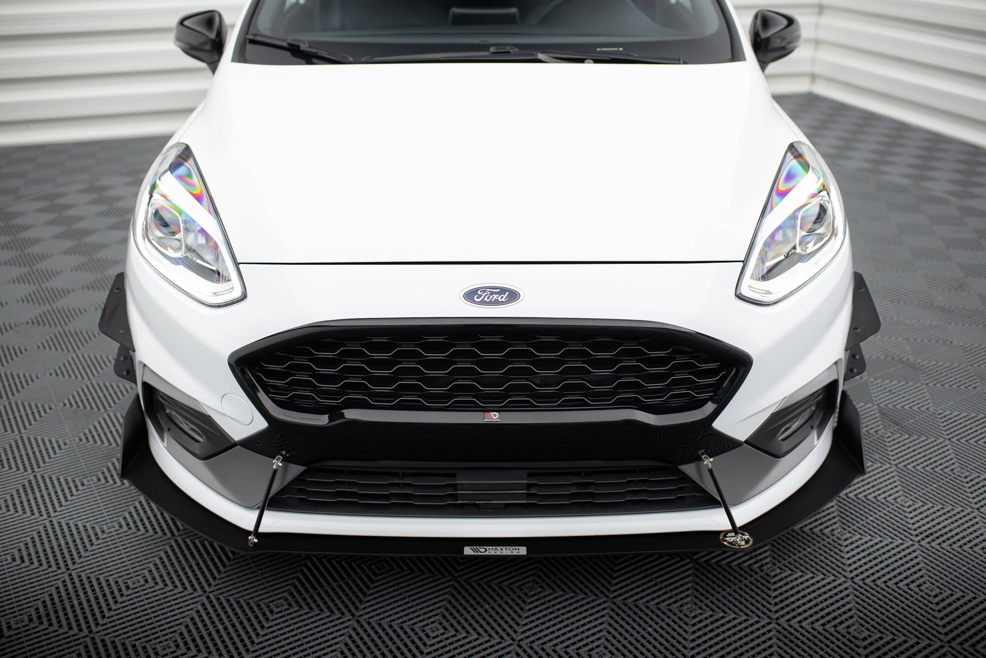 Stoßstangen Flaps Wings vorne Canards für Ford Fiesta Mk8 ST/ ST-Line
