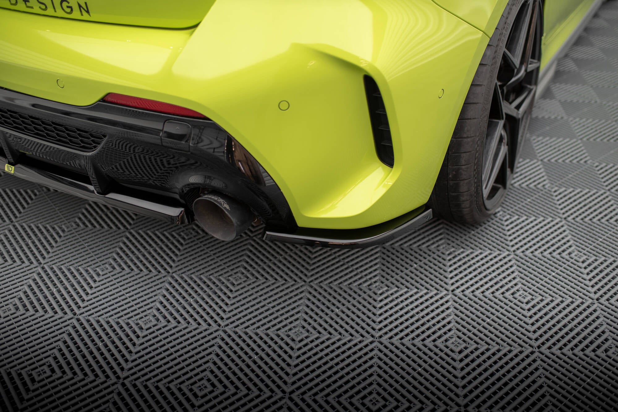 Flaps Heckansatz V7 Diffusor für BMW 1er M - Paket / M135i F40