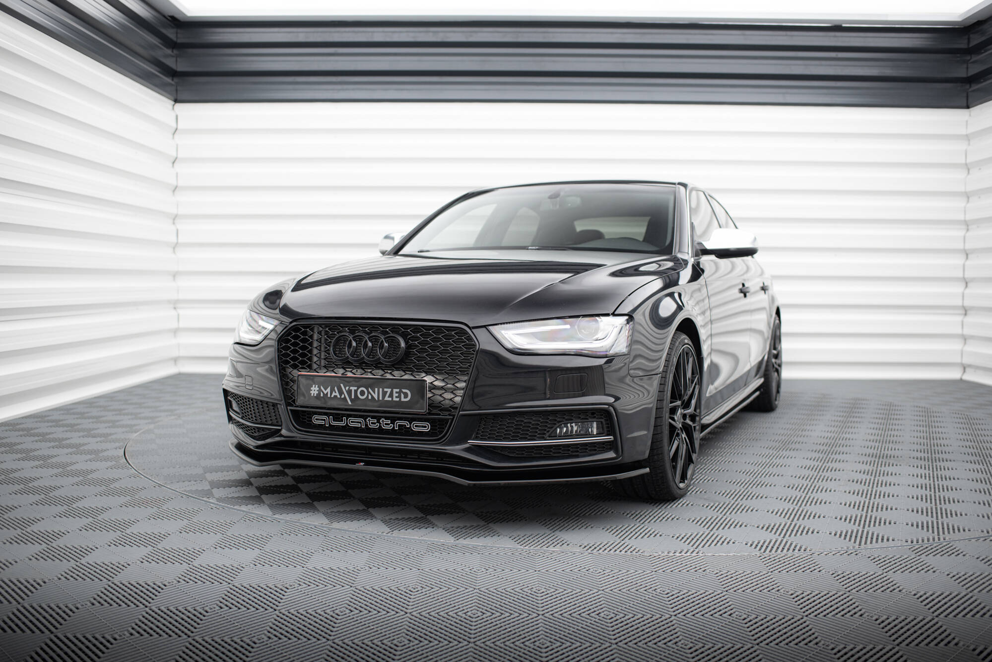 Frontlippe V2 für Audi A4 S-Line / S4 B8 Facelift