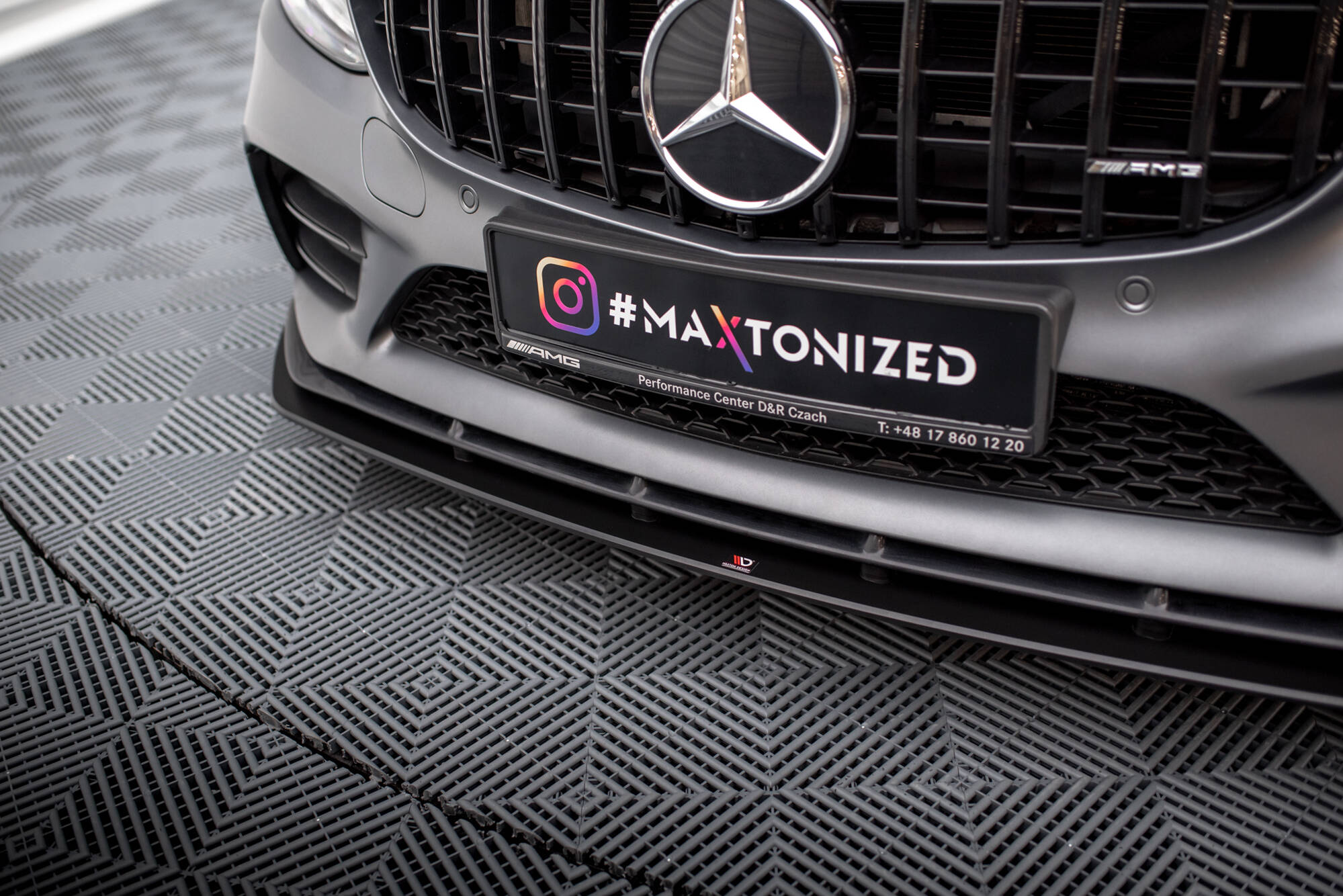 Street Pro Frontlippe für für Mercedes-AMG C43 Coupe / Cabrio C205 Facelift / A205 Facelift