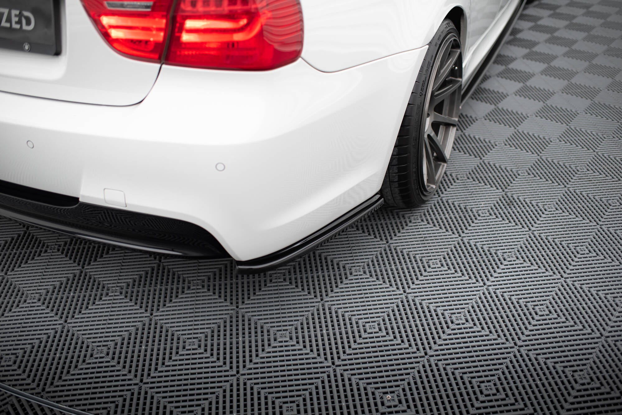 Flaps Heckansatz Diffusor für BMW 3er E90 M Paket