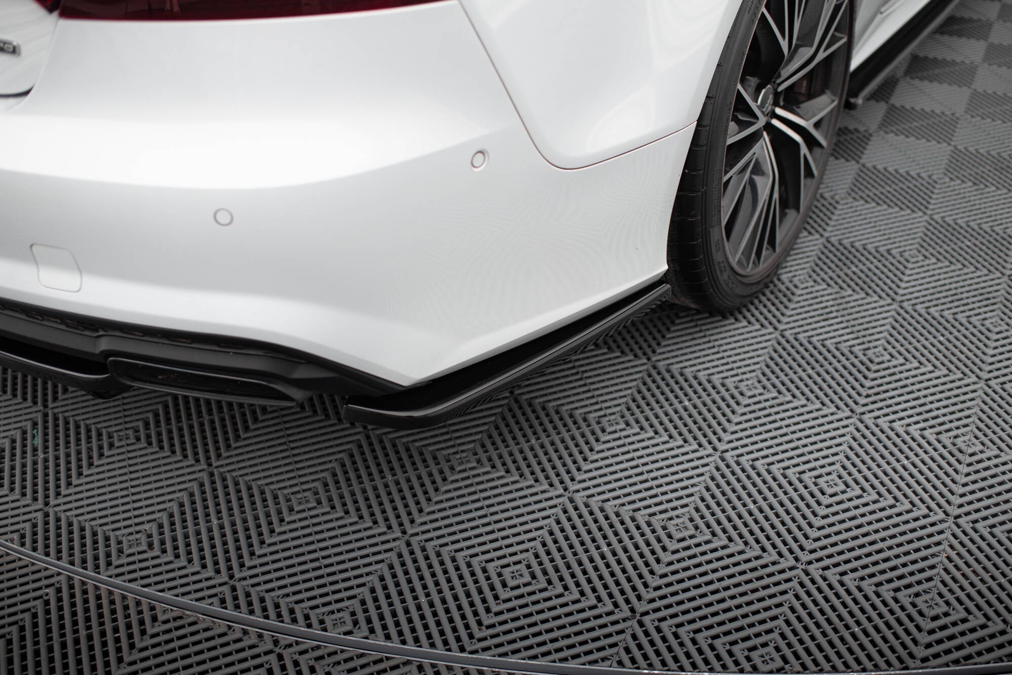 Flaps V3 Heckansatz Flaps Heckansatz für Mercedes-Benz V-Klasse AMG-Line W447 Facelift