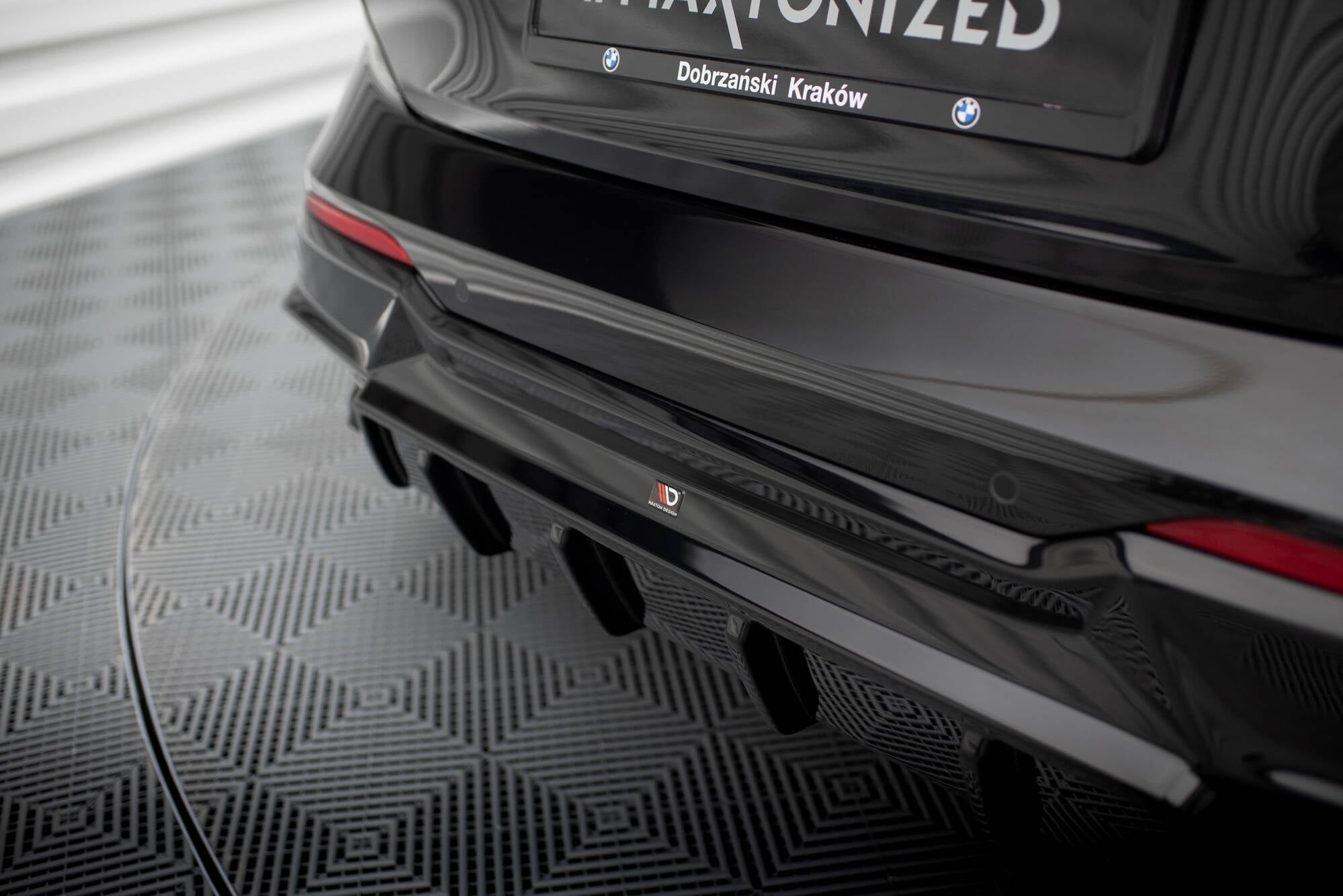 Diffusor Heck Ansatz für BMW 2 G42