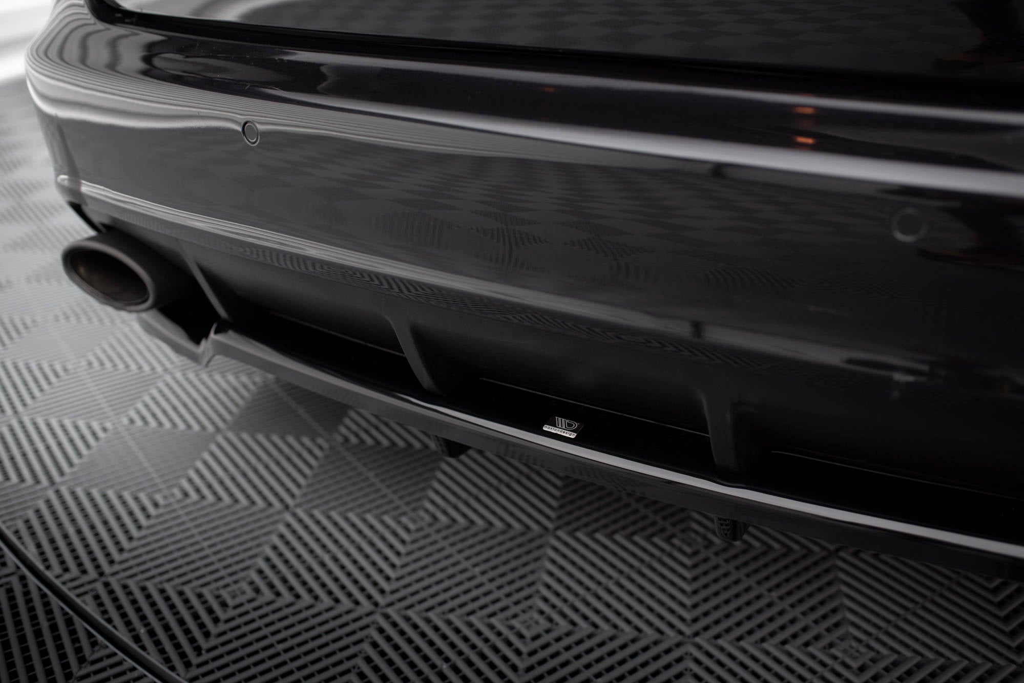 Mittlerer Cup Diffusor DTM Look Heck Ansatz für Audi RS6 Avant C6