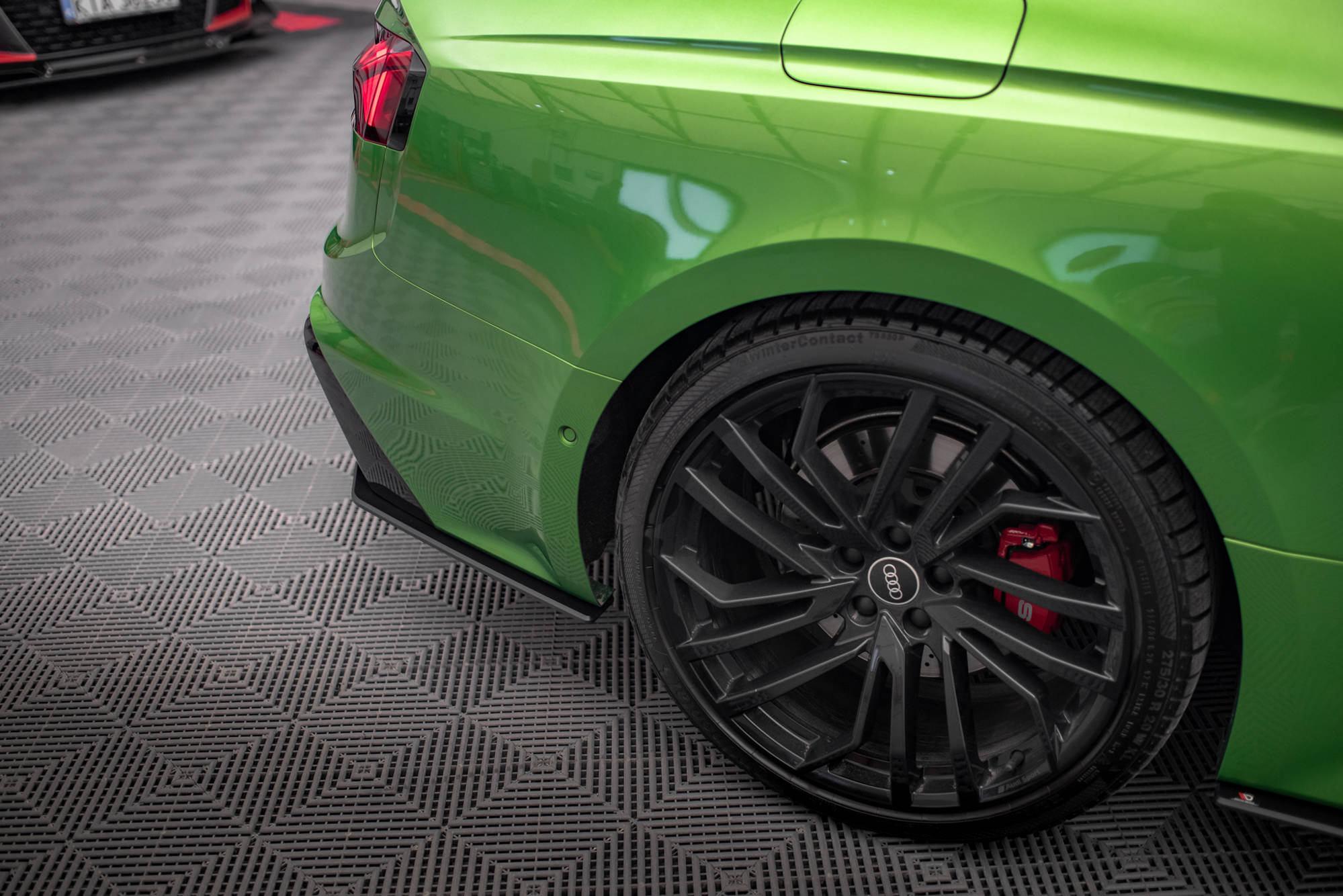 Street Pro Flaps Heckansatz Flaps Heckansatz für Audi RS5 F5 Facelift