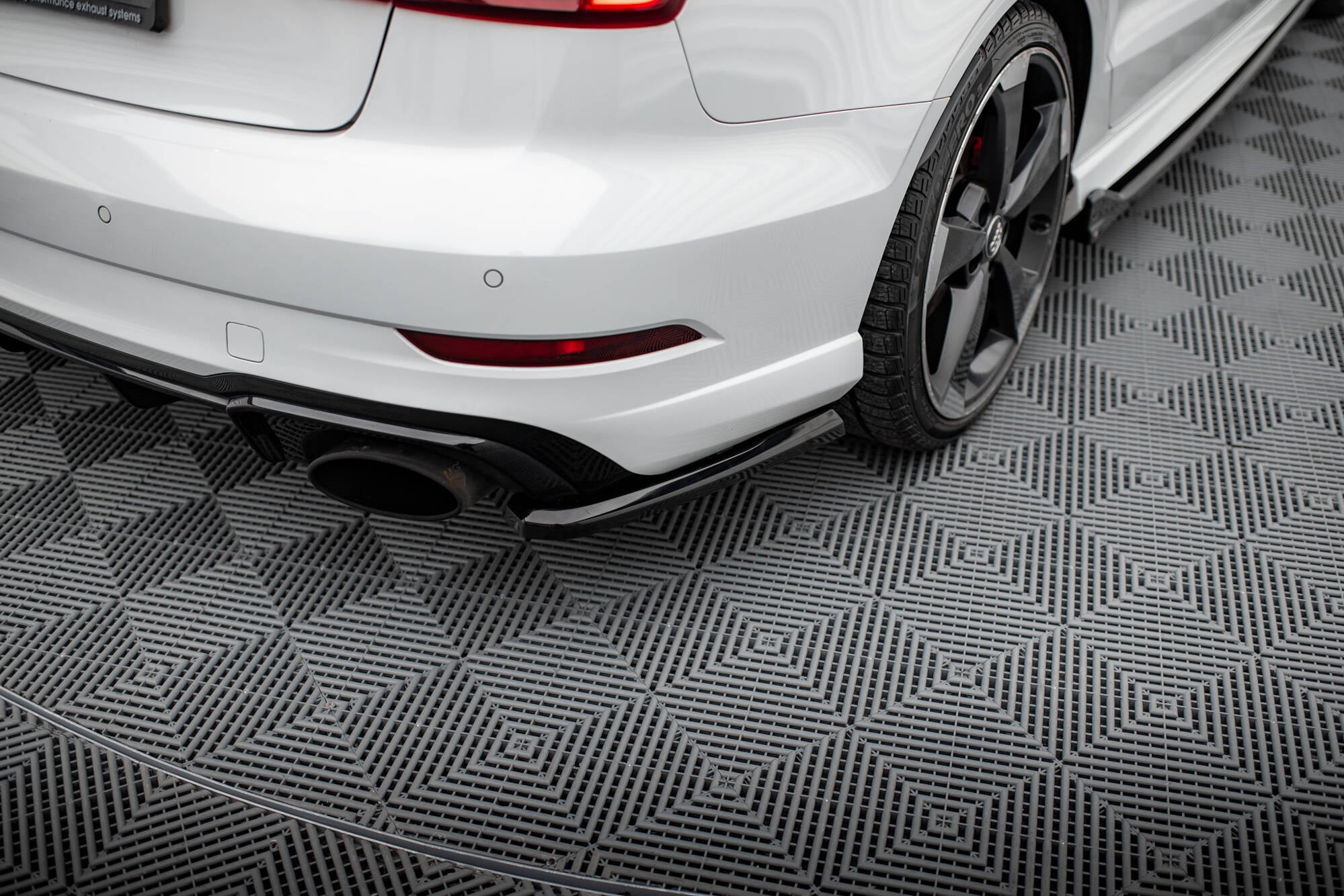 Flaps V2 Heckansatz Flaps Heckansatz für Audi RS3 Limousine 8V Facelift
