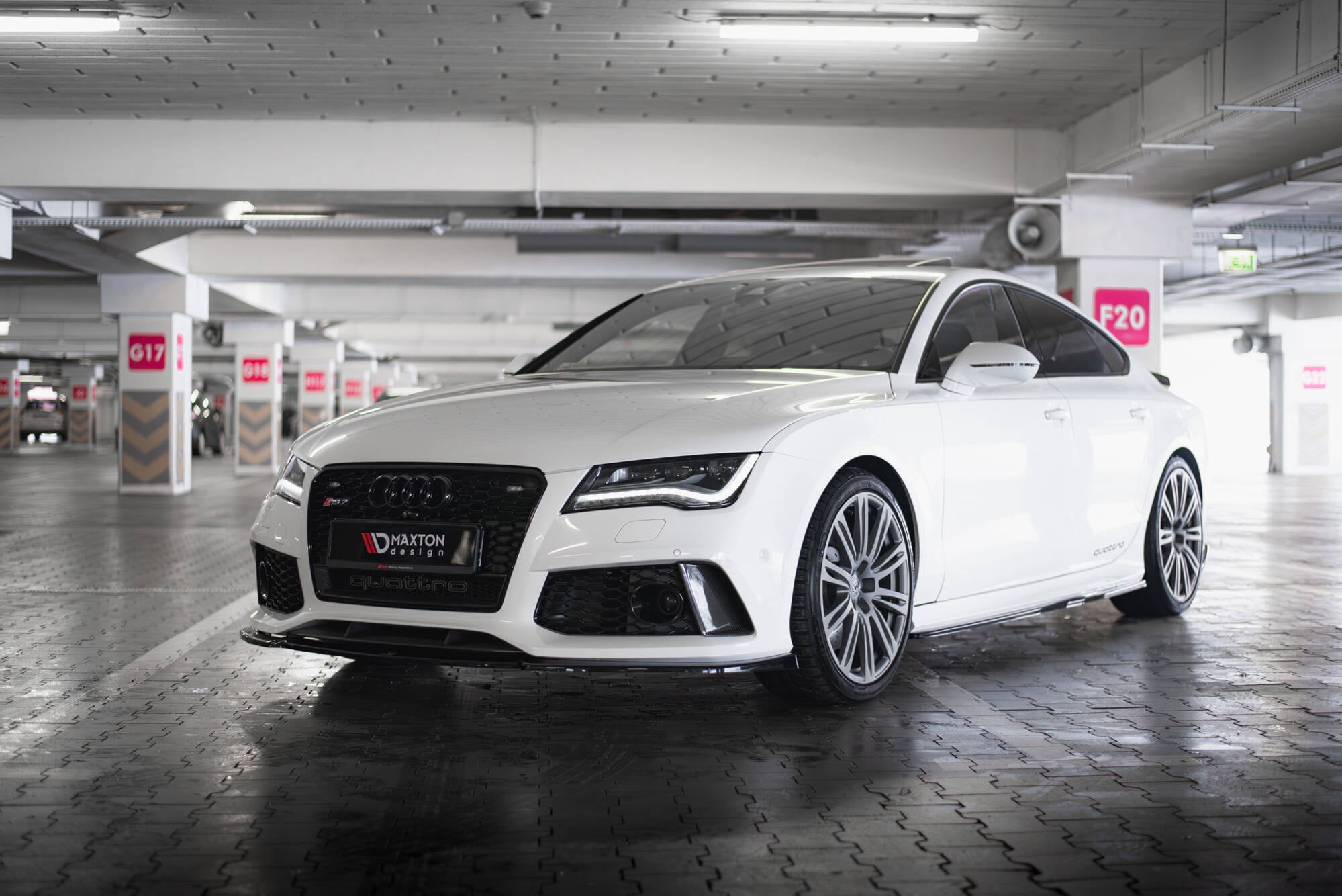 Frontlippe V3 für Audi RS7 C7
