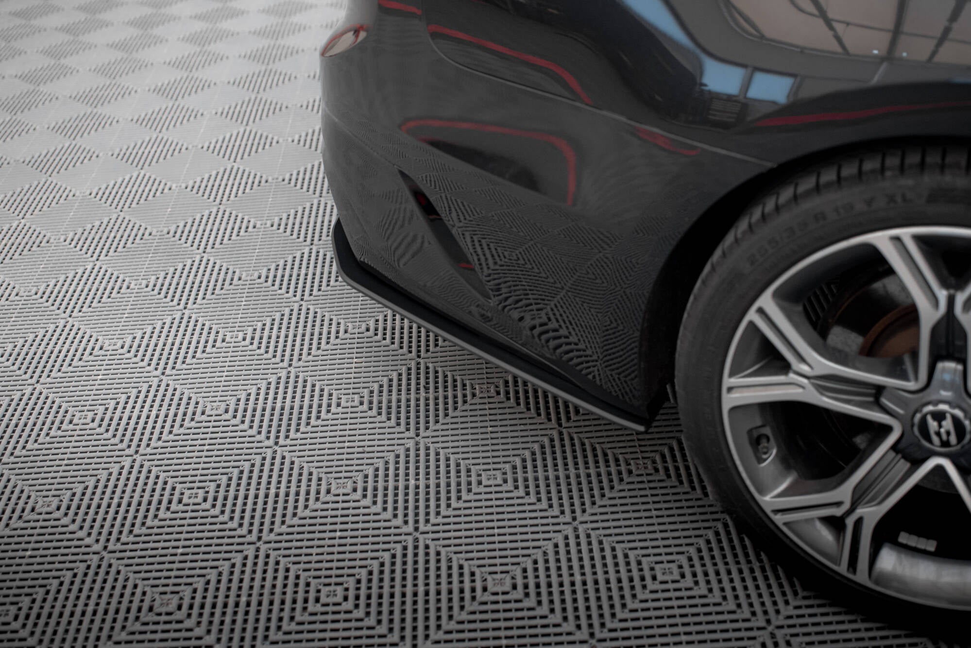 Street Pro Heck Ansatz Flaps Diffusor für Kia Stinger GT / GT-Line Mk1