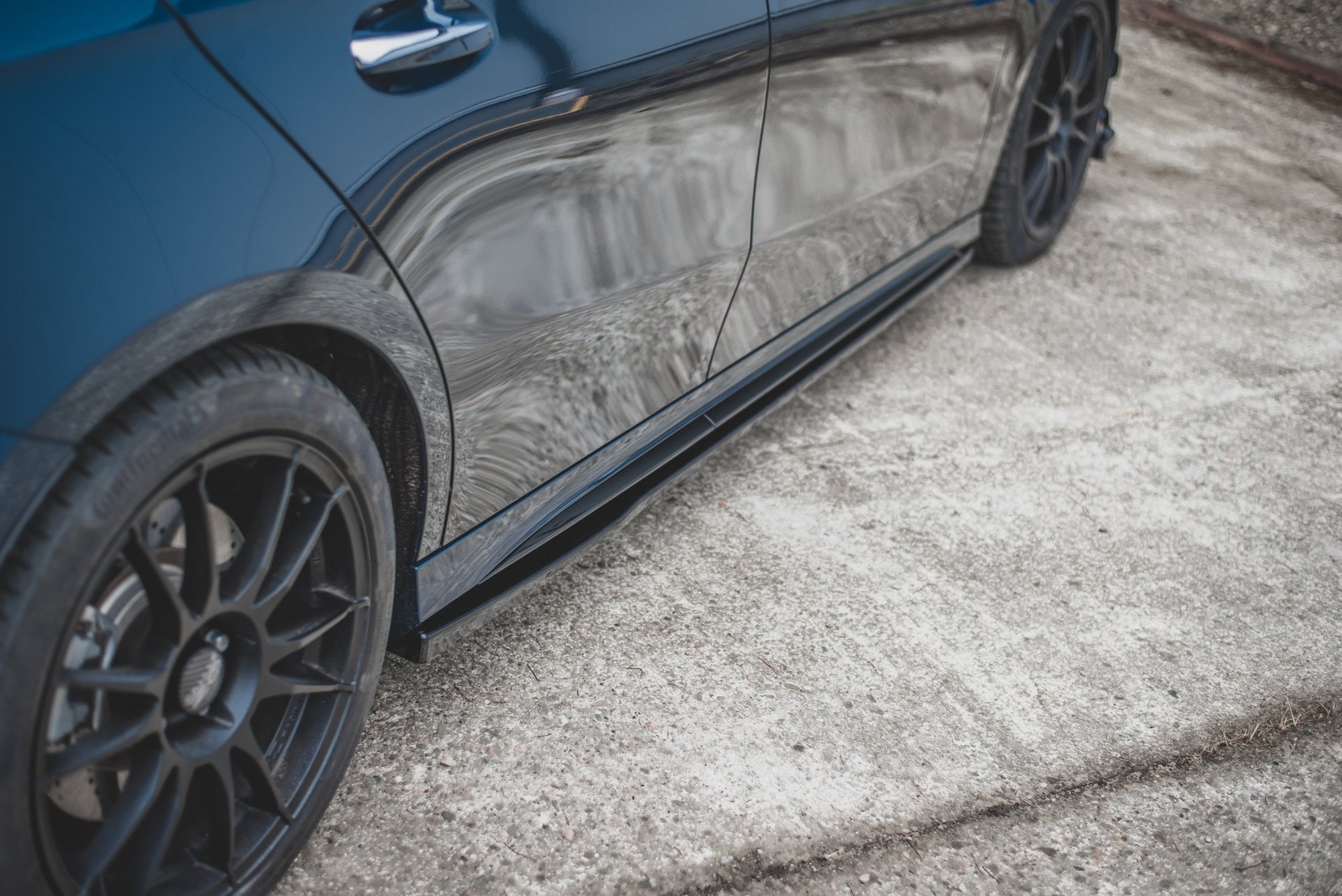 Seitenschweller V1 Ansatz für für Mercedes A35 AMG / AMG-Line W177