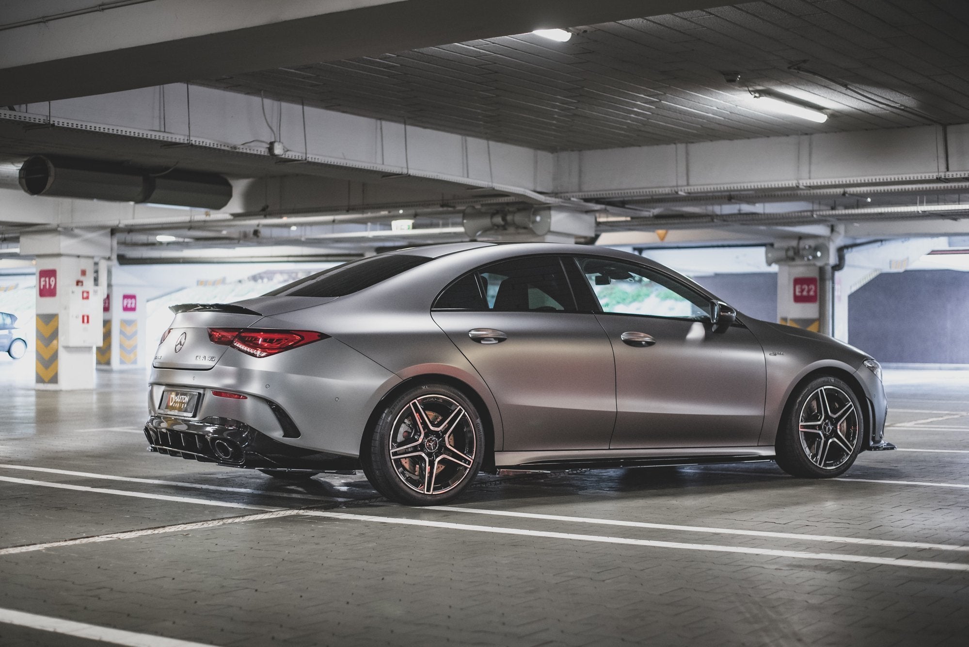 Diffusor Heck Ansatz für Mercedes-AMG CLA 35 Aero / 45 Aero C118