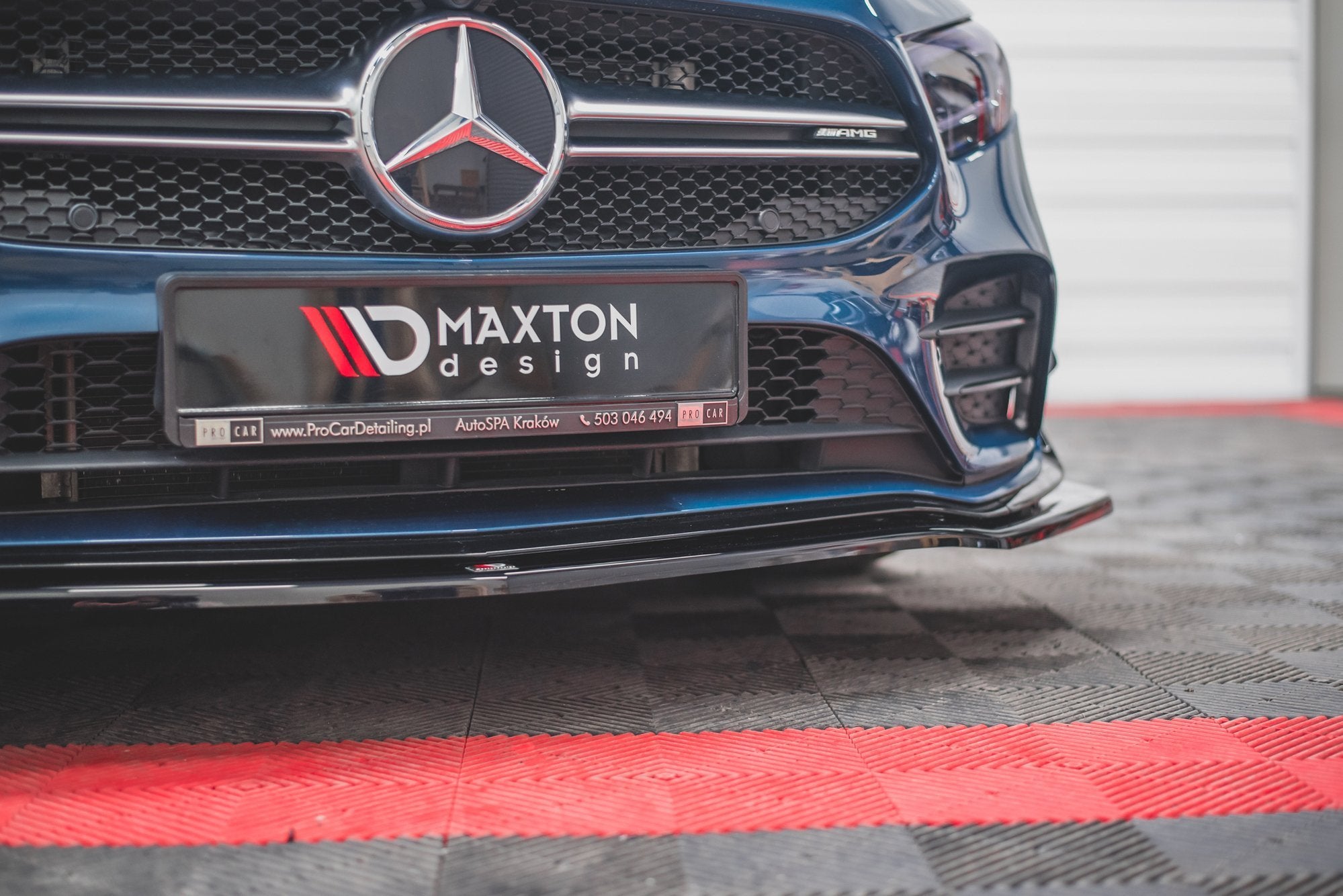Frontlippe V1 für Mercedes A35 AMG Aero W177
