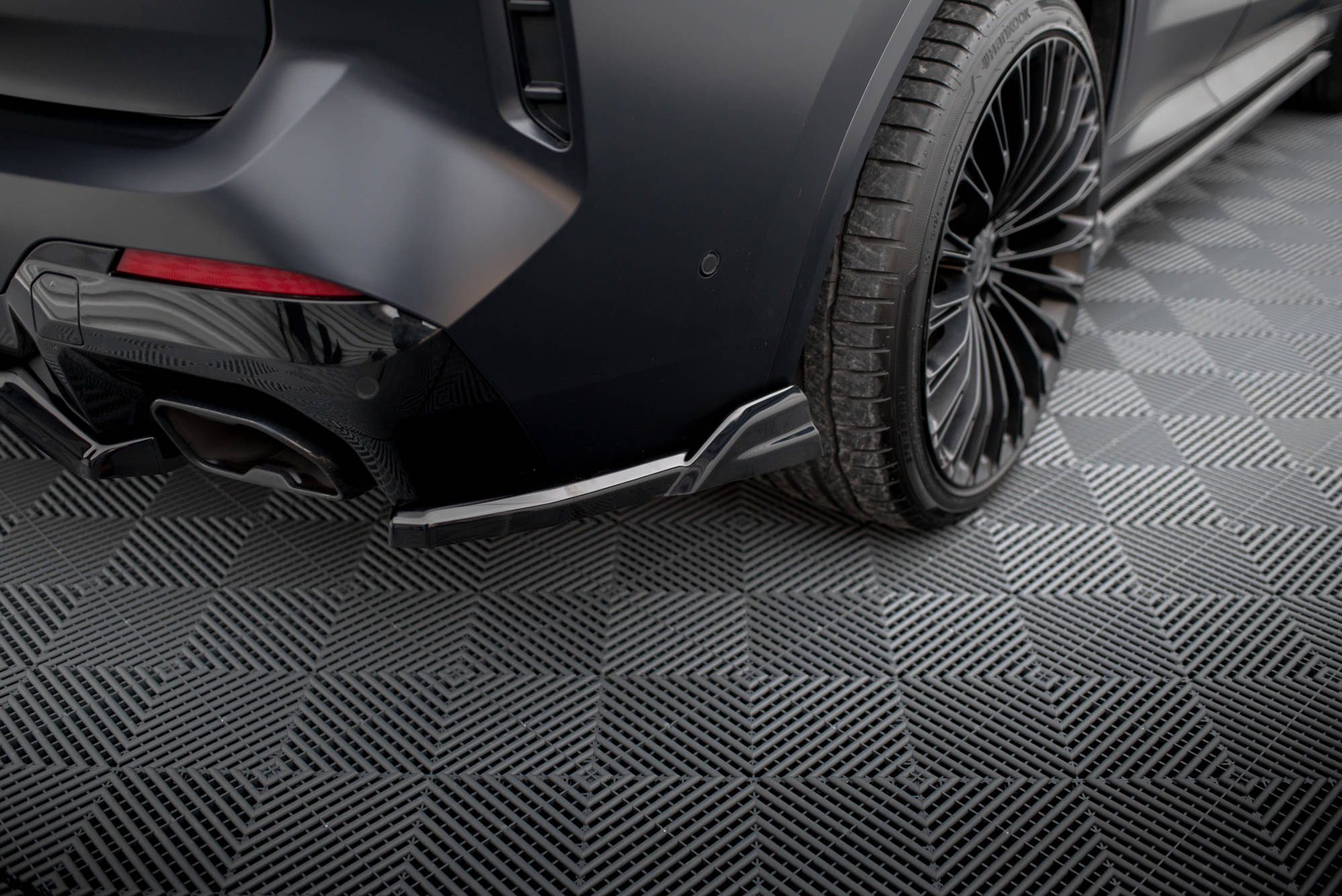 Flaps Heckansatz Diffusor für BMW X3 M-Paket G01 Facelift