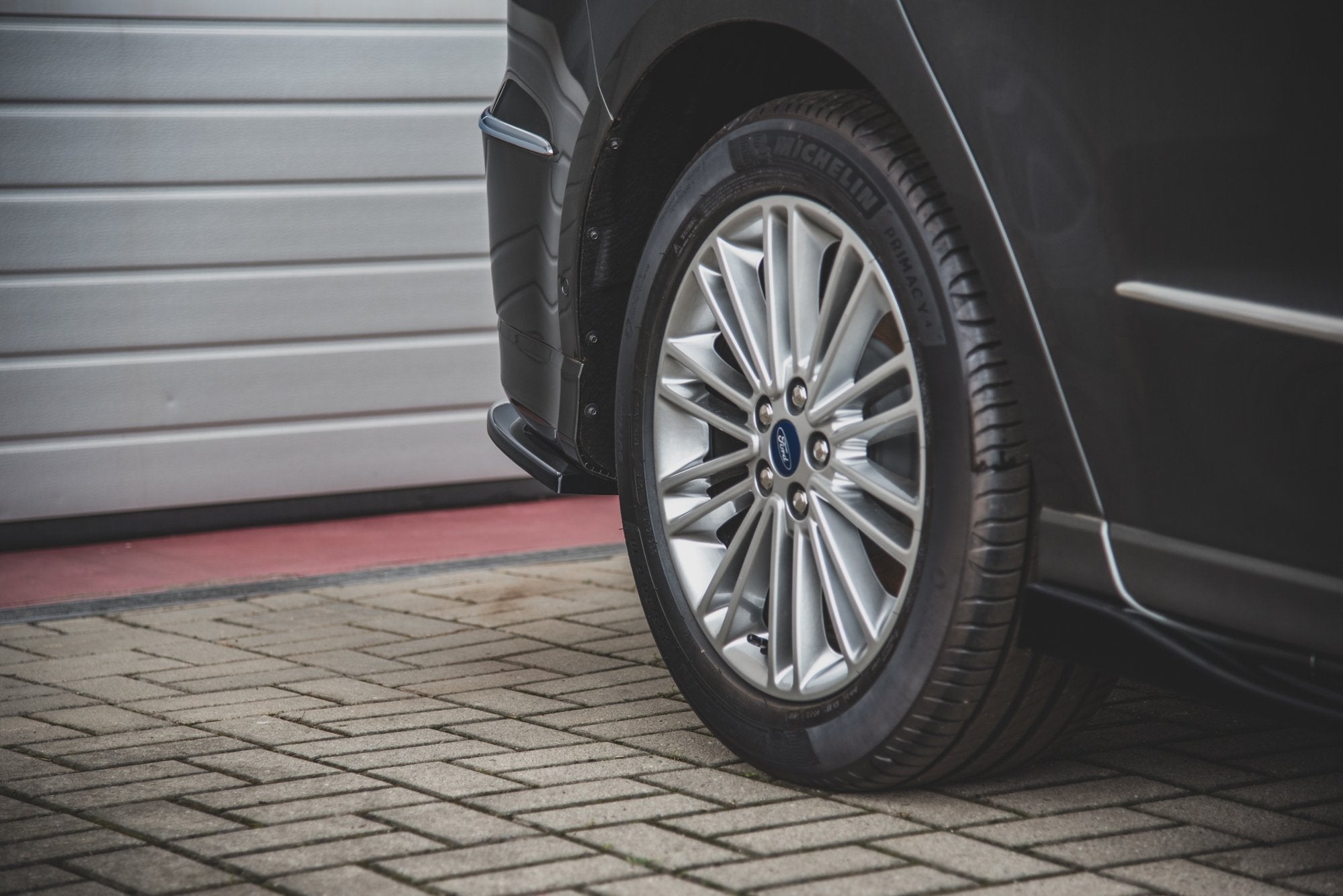 Heck Ansatz Flaps Diffusor für Ford S-Max Vignale Mk2 Facelift
