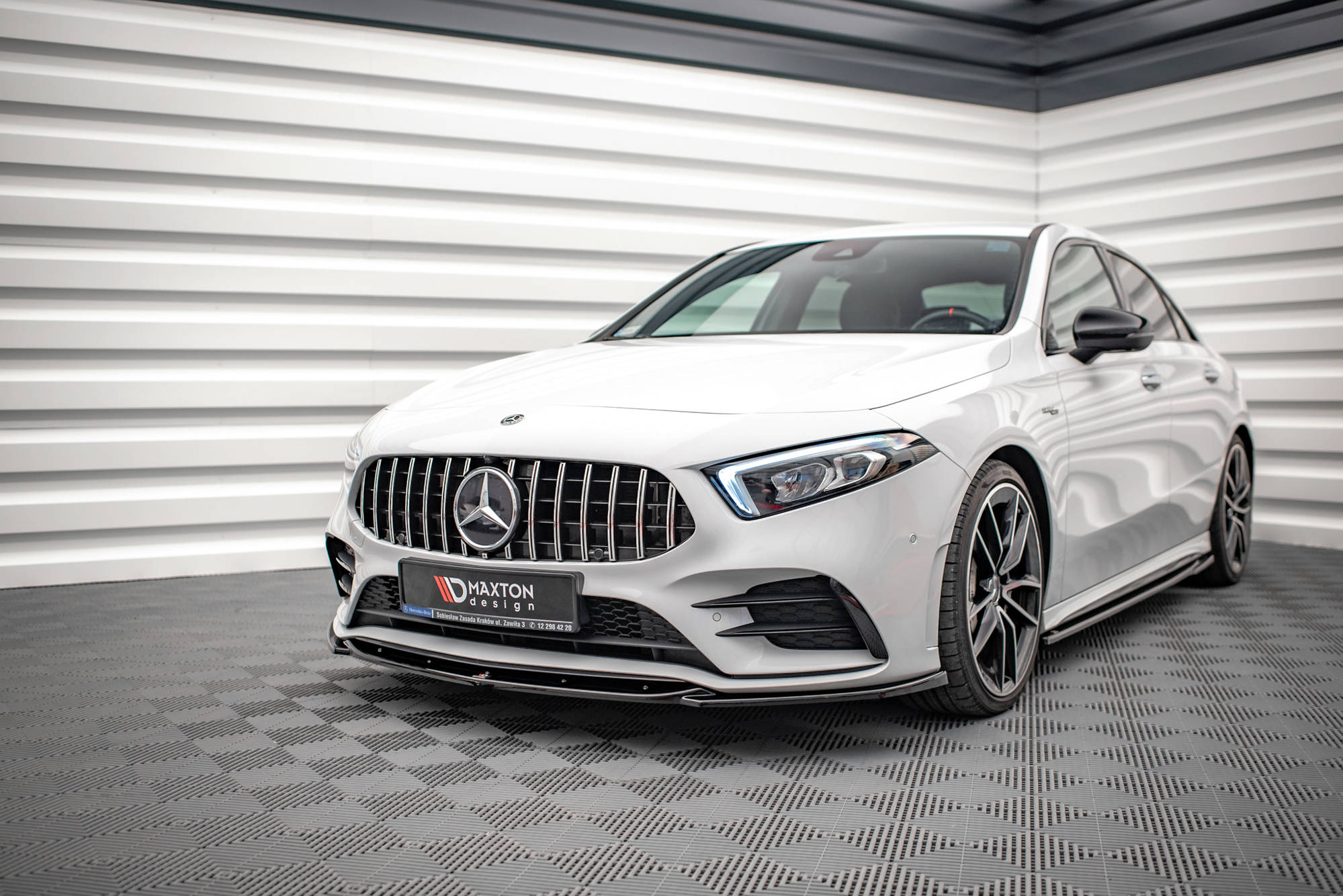 Frontlippe V5 für Mercedes A35 AMG / AMG-Line W177