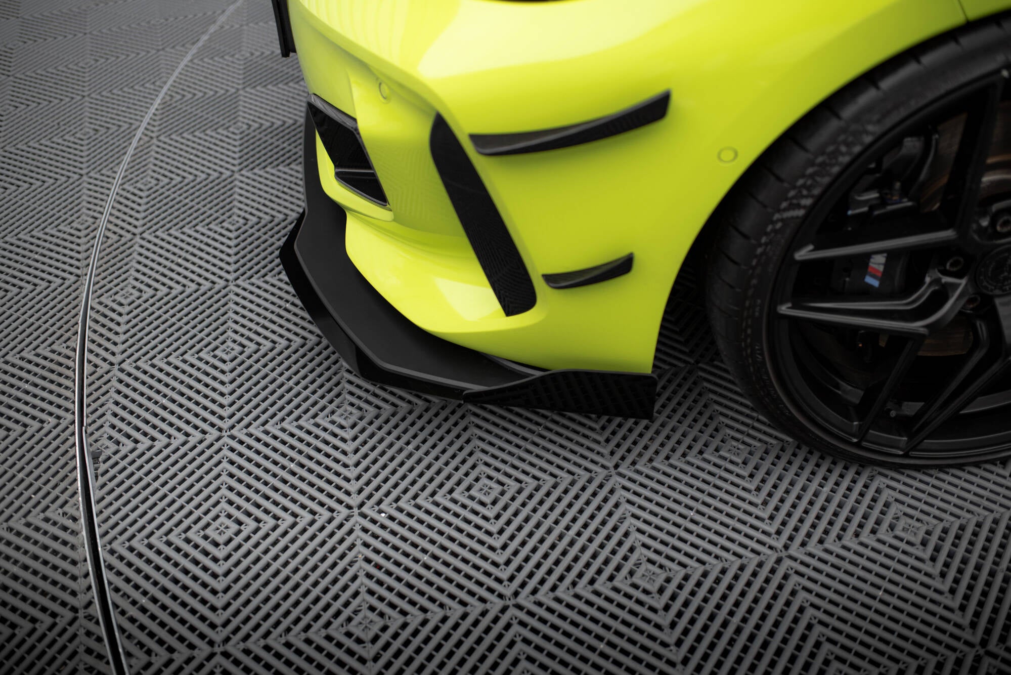 Front Stoßstange Flaps für BMW 1er M-Paket / M135i / 128ti F40